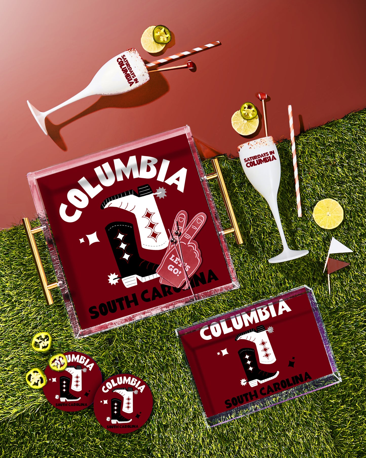 Load image into Gallery viewer, Kickoff Coasters | Columbia
