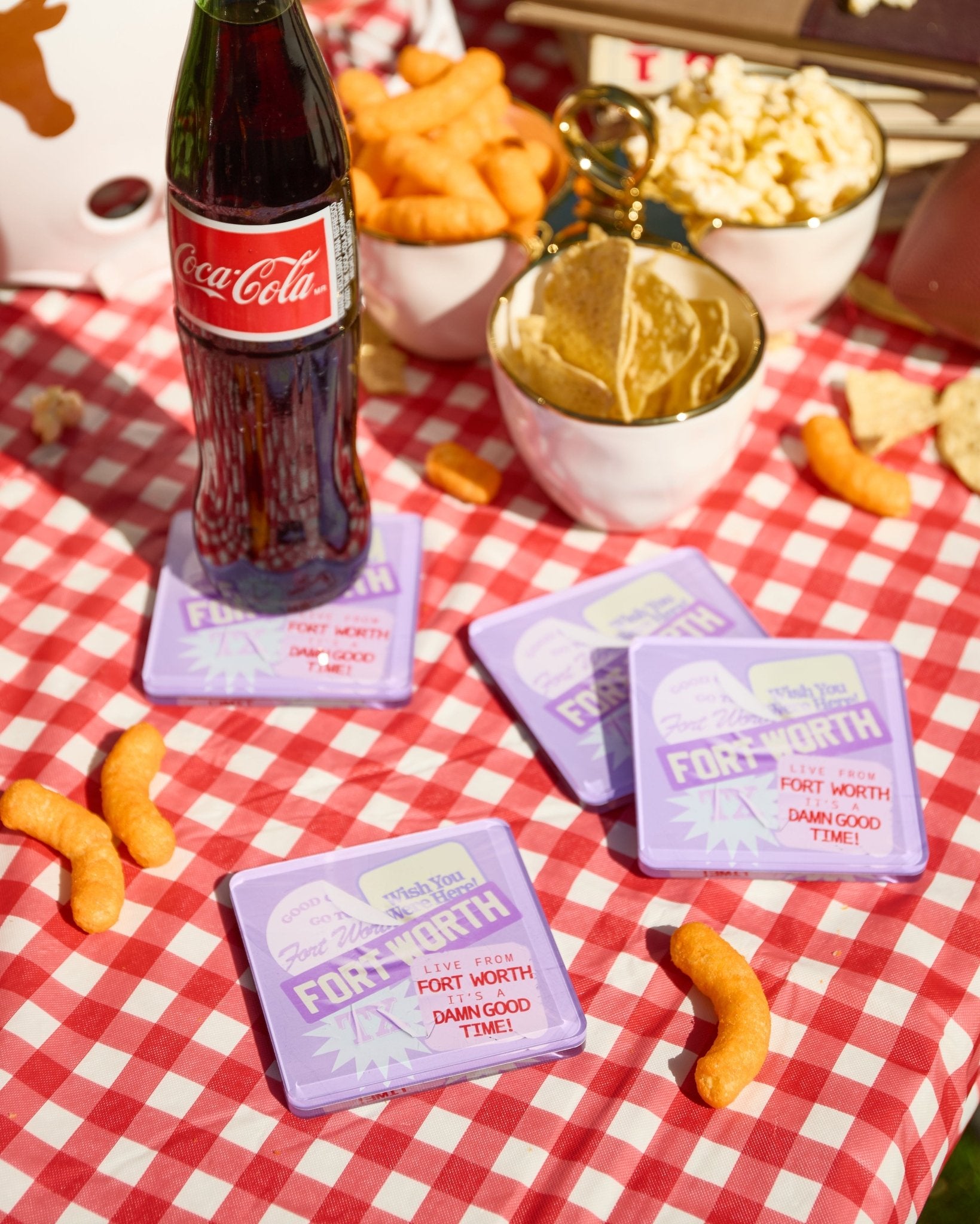 Fort Worth Coasters | Tailgate Collection - Tart By Taylor