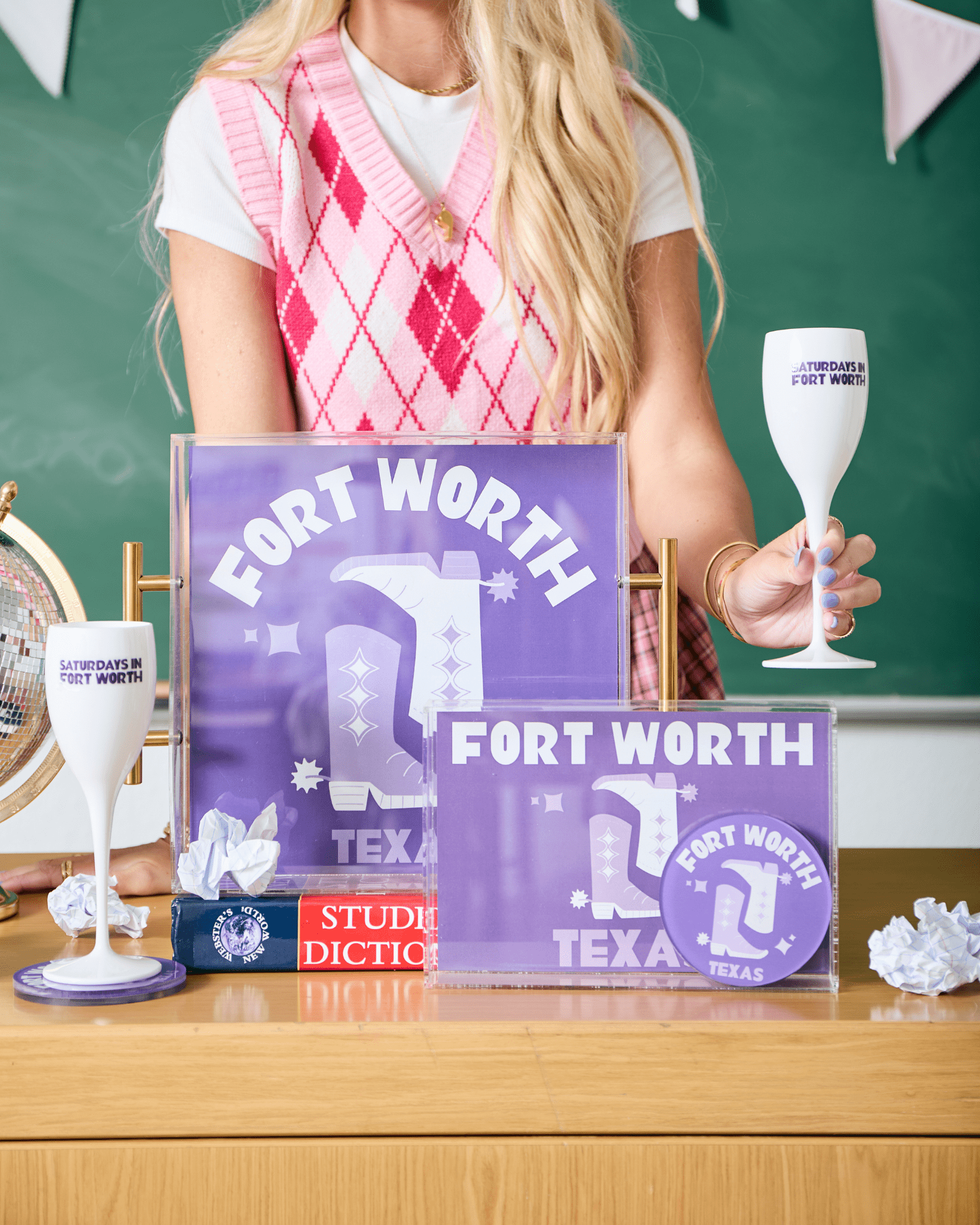 Fort Worth Large Tray - Thumbnail 3