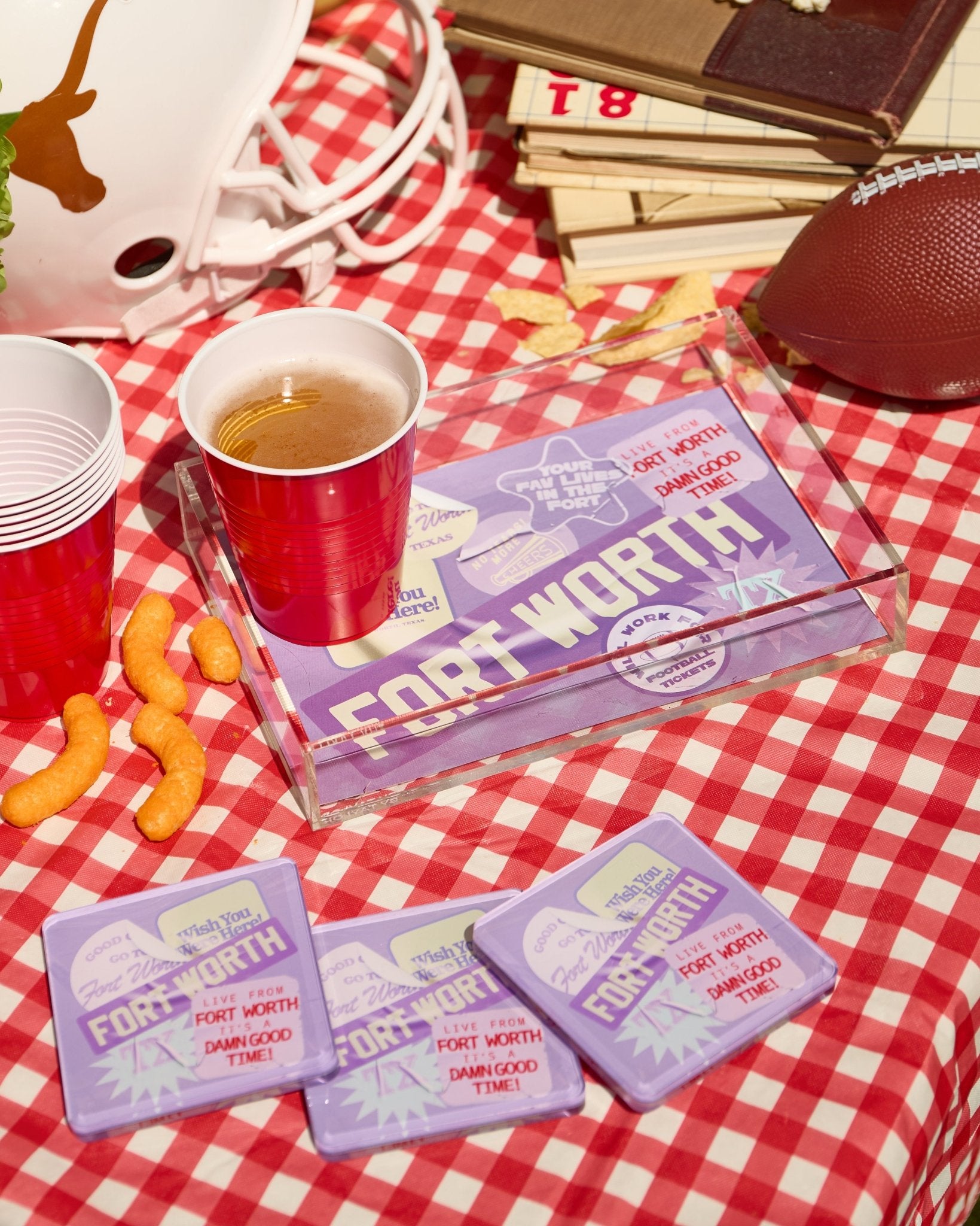 Fort Worth Small Tray | Tailgate Collection - Tart By Taylor