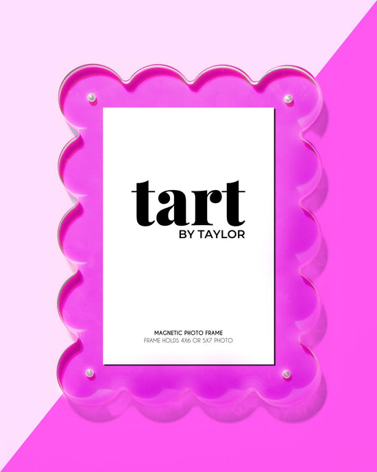 Fuchsia Acrylic Picture Frame - Tart By Taylor