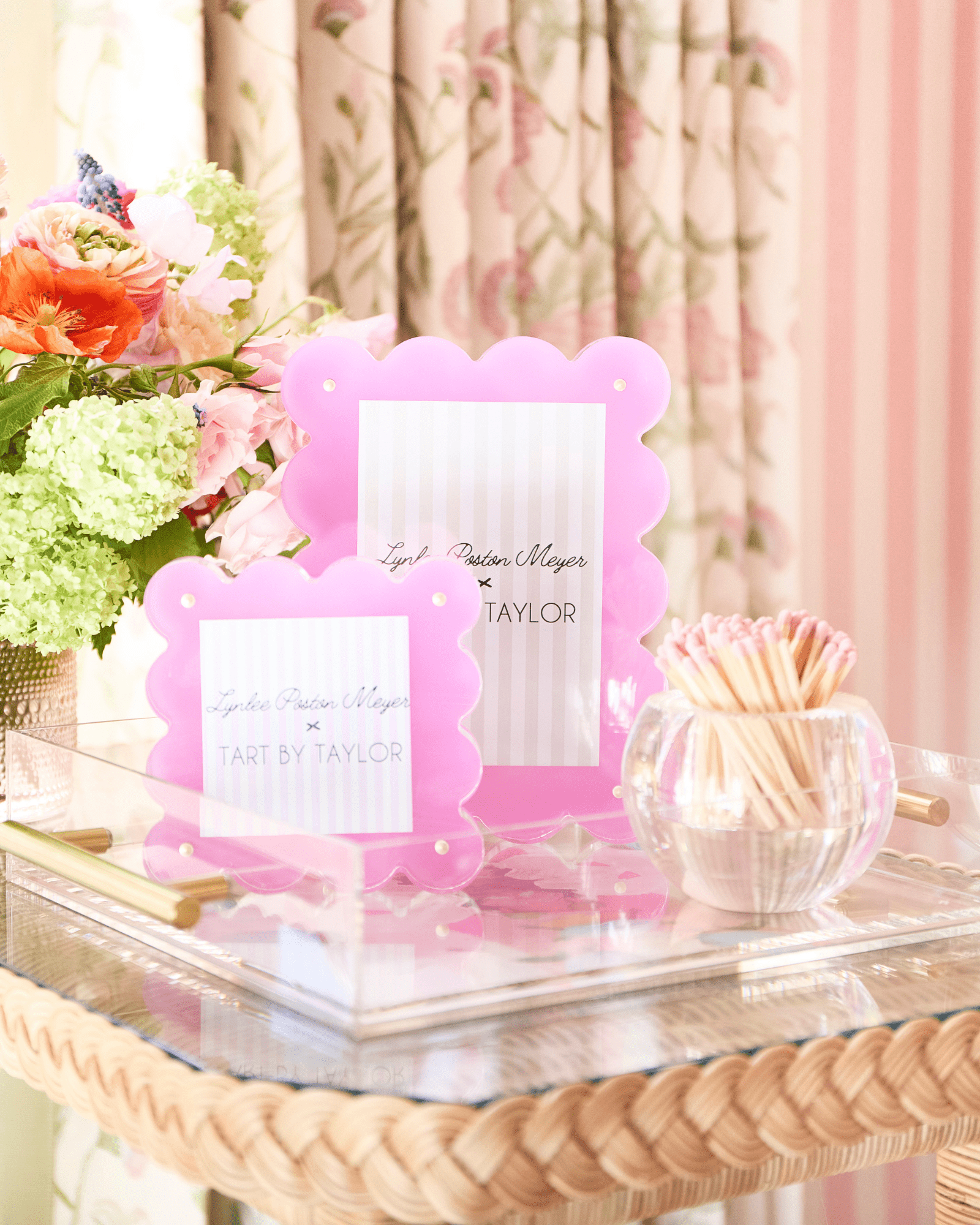 Fuchsia Mini Acrylic Picture Frame - Tart By Taylor