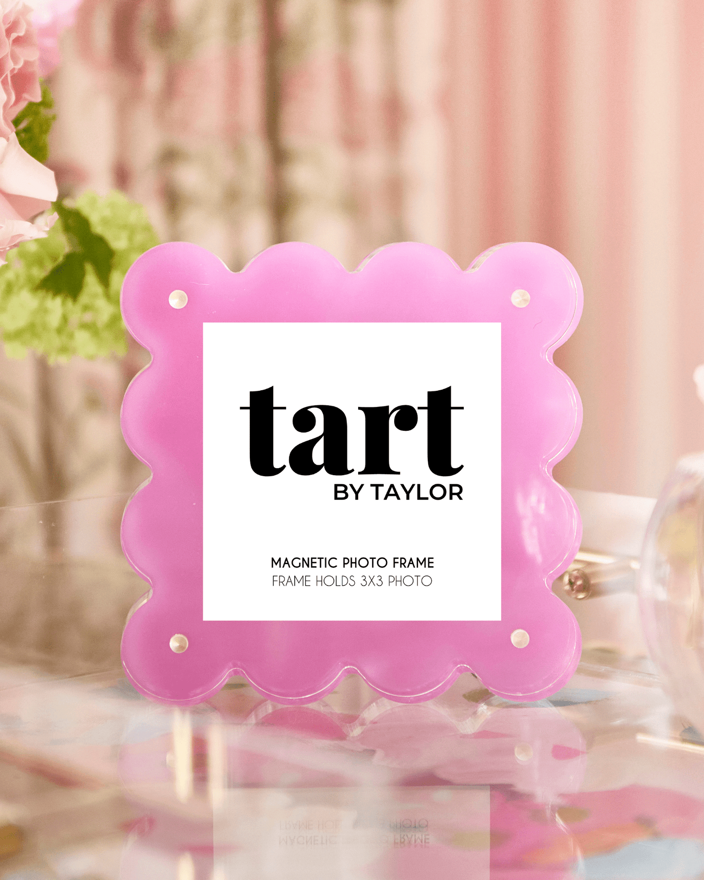 Fuchsia Mini Acrylic Picture Frame - Tart By Taylor