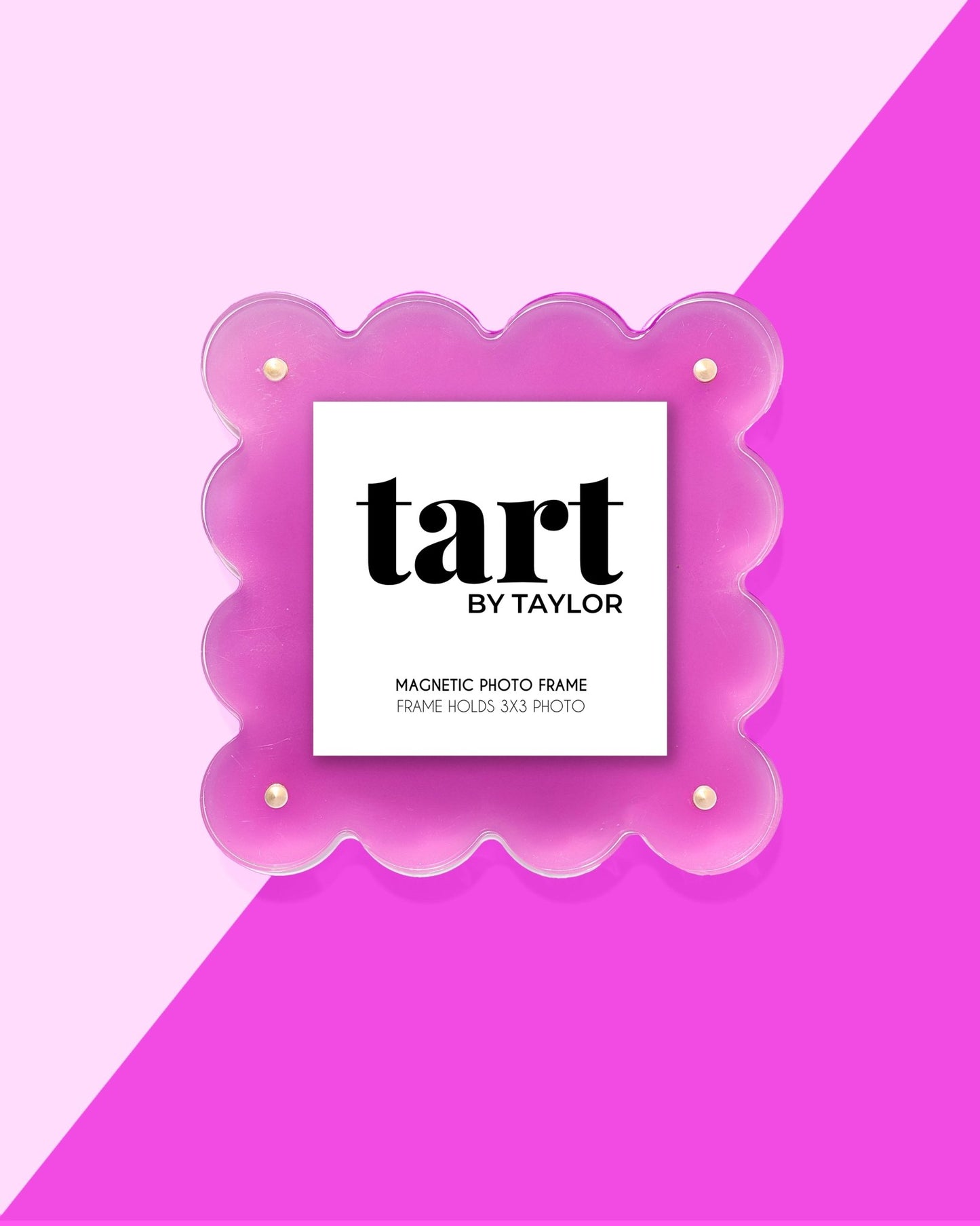 Fuchsia Mini Acrylic Picture Frame - Tart By Taylor