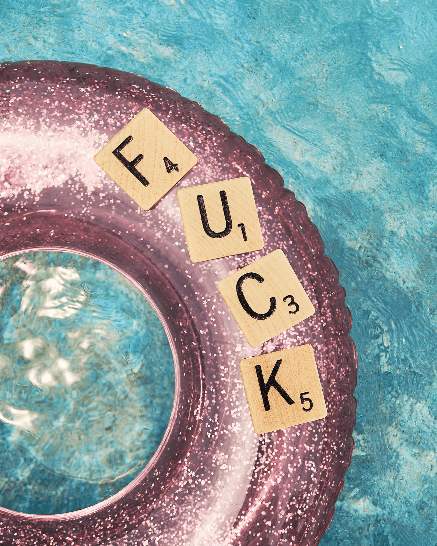 Fuck Scrabble Tiles | Set of 4 Coasters - Tart By Taylor