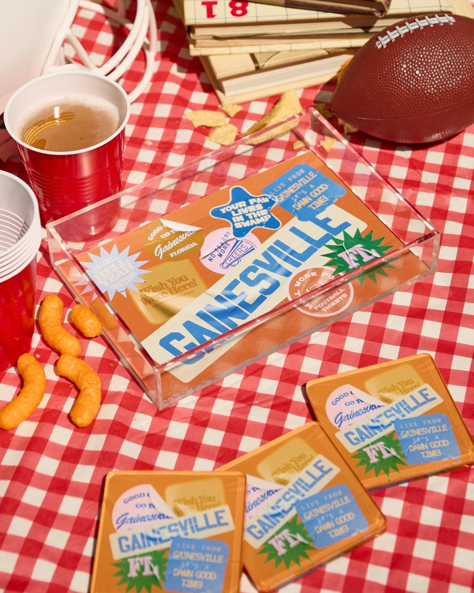 Gainesville Small Tray | Tailgate Collection - Tart By Taylor