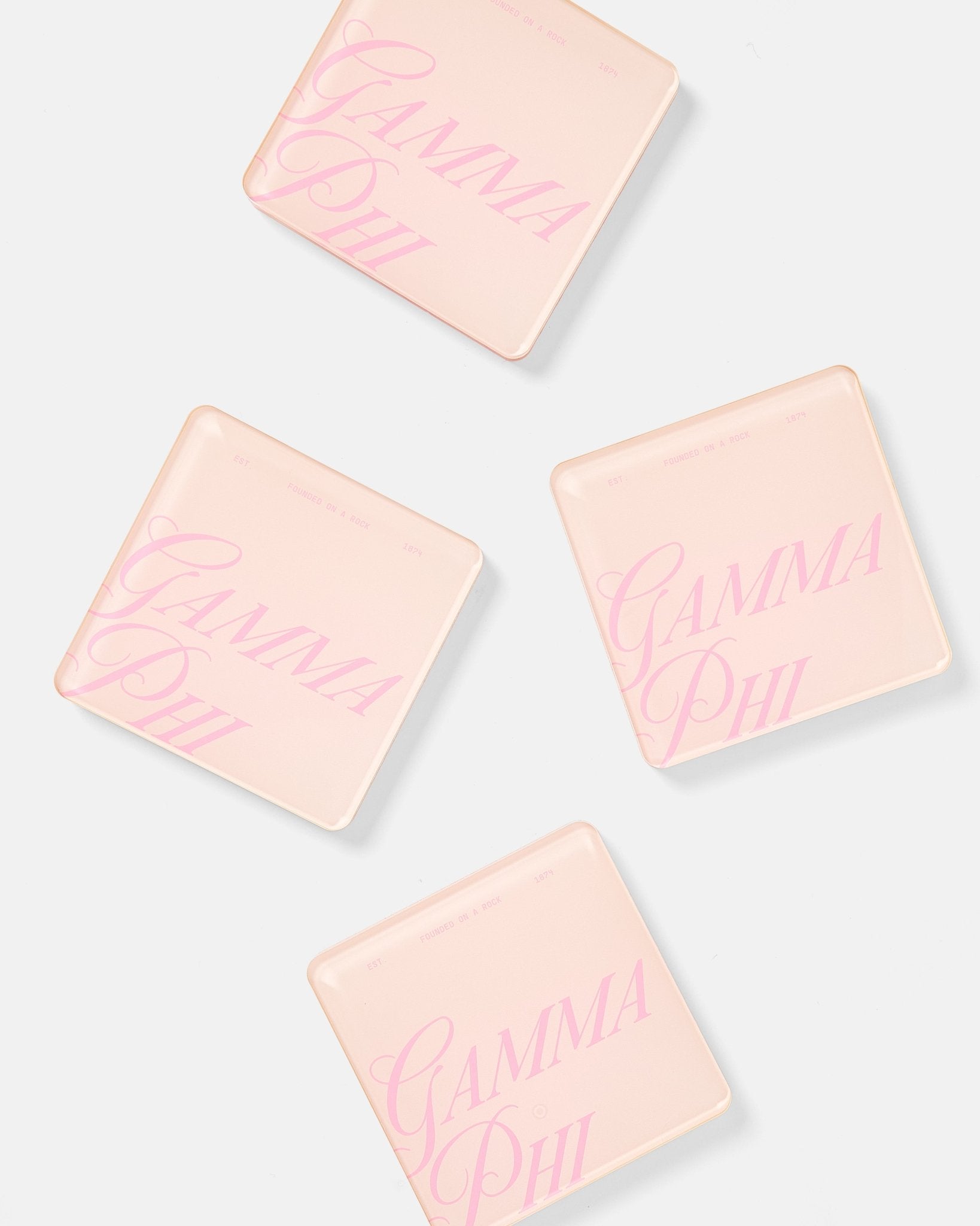 Gamma Phi Beta Coasters - Tart By Taylor
