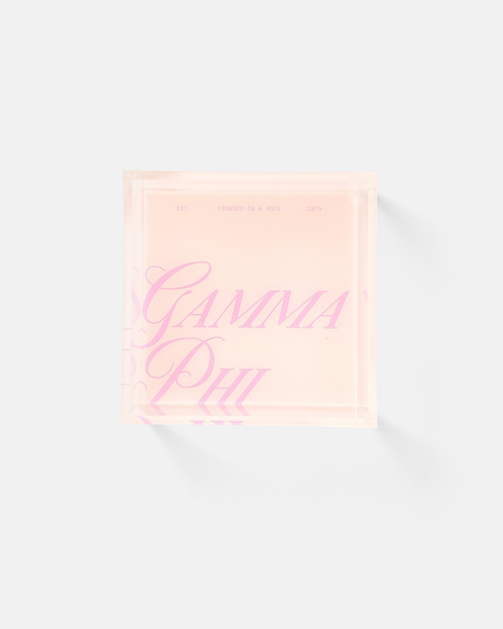 Gamma Phi Beta Trinket Tray - Tart By Taylor