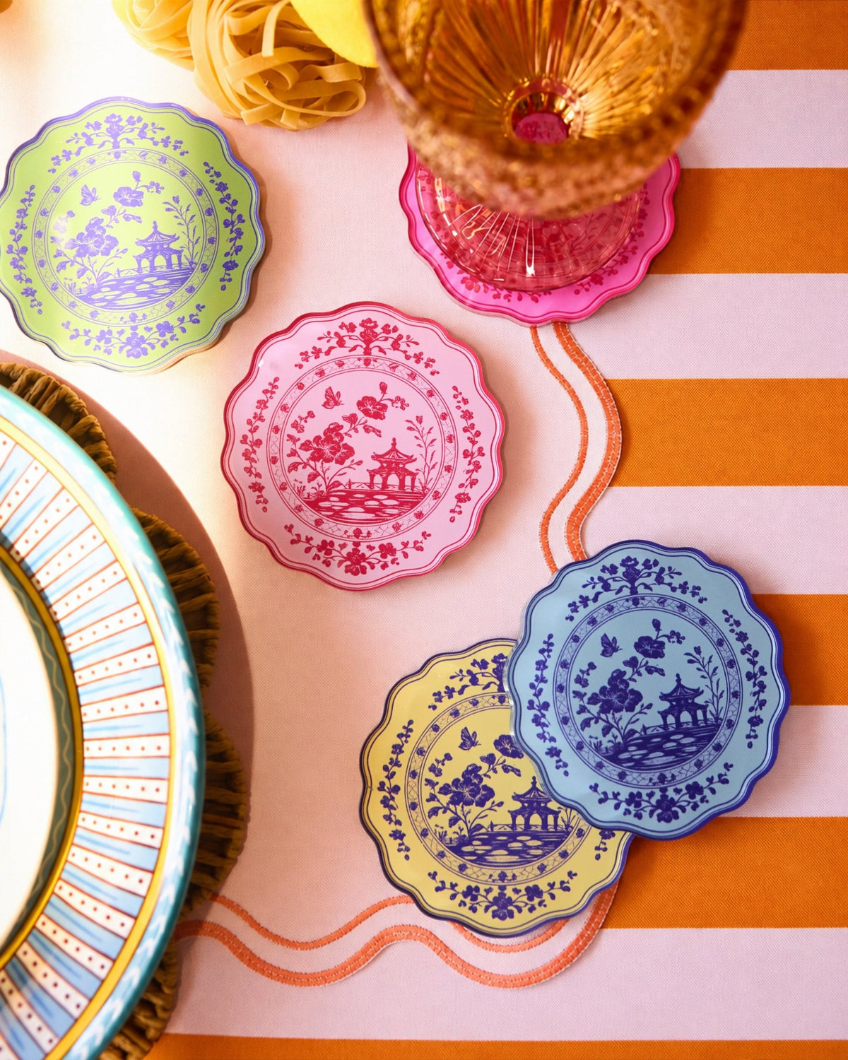 Garden Party Coasters | Set of 5 - Tart By Taylor