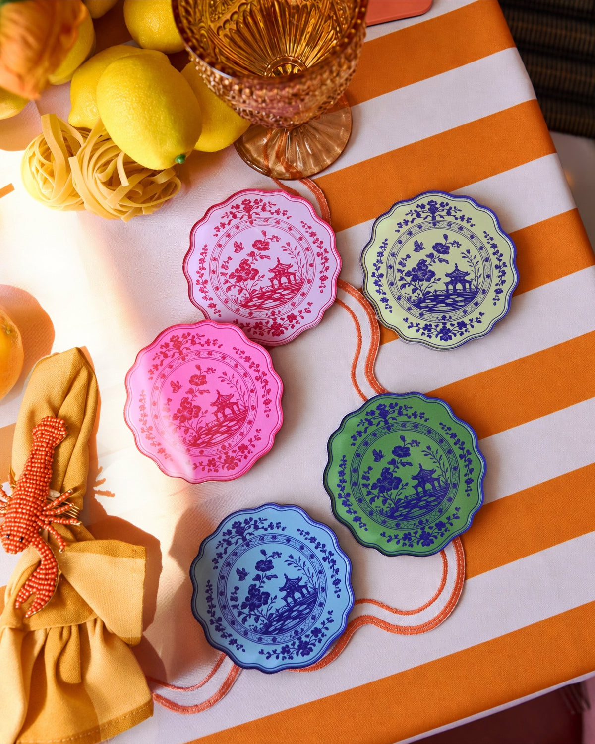 Garden Party Coasters | Set of 5 - Tart By Taylor