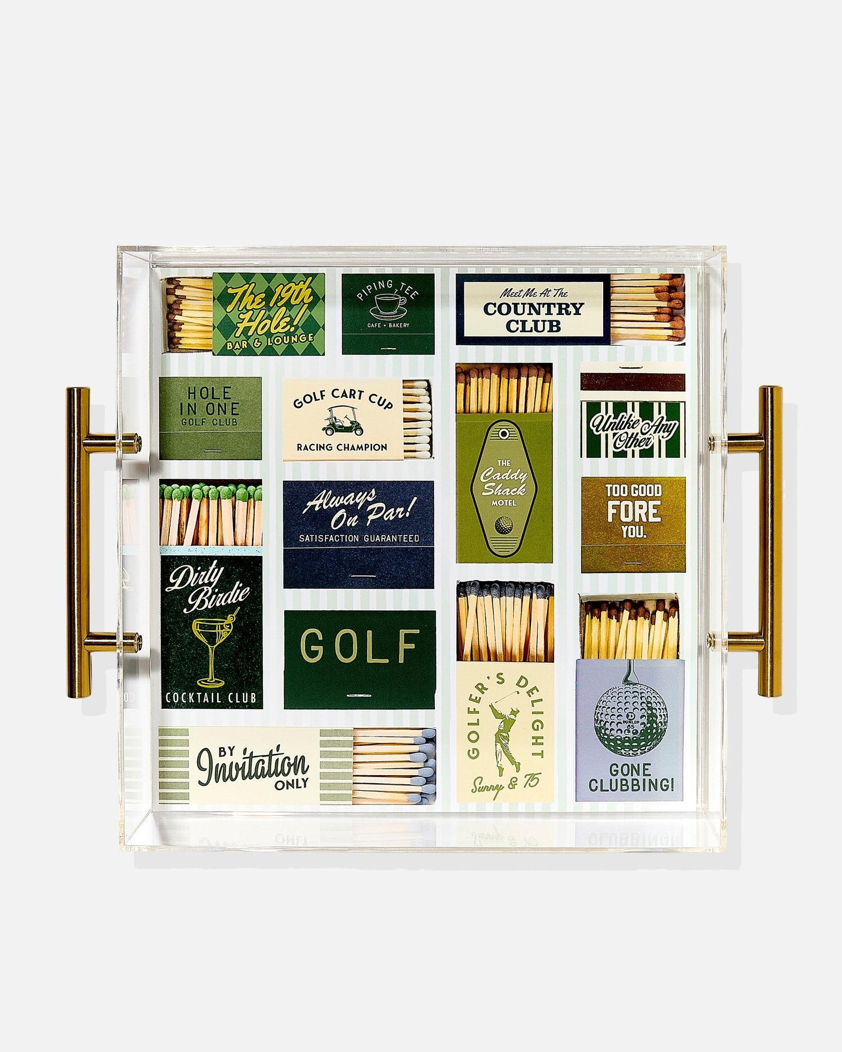 Golf Matchbook Large Tray - Tart By Taylor