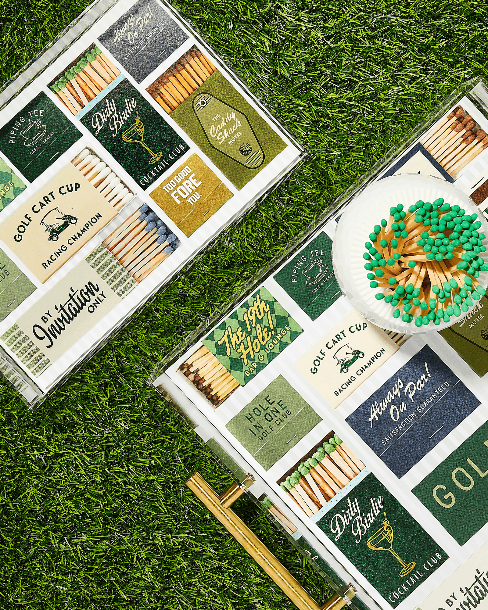 Golf Matchbook Large Tray - Thumbnail 3