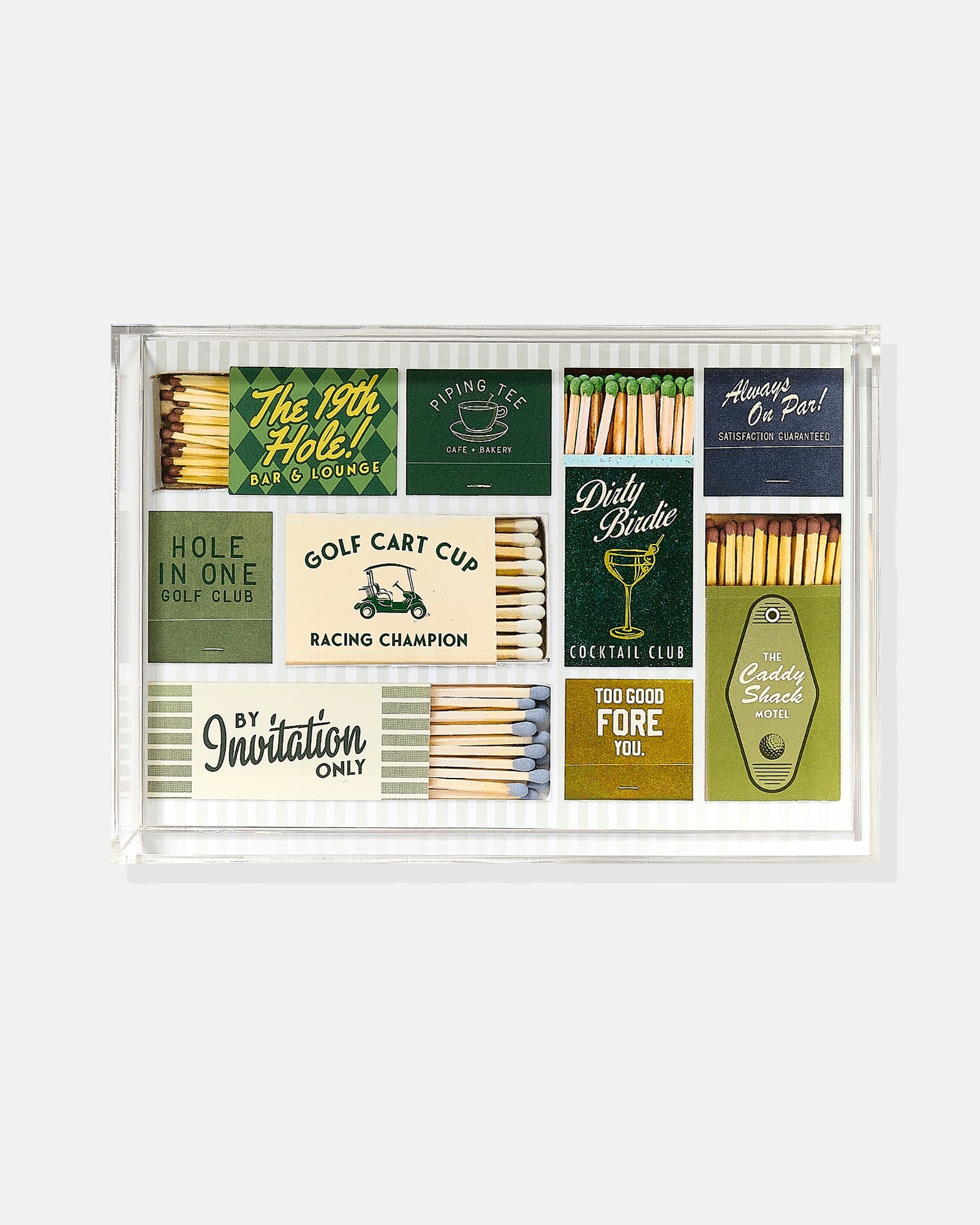 Golf Matchbook Small Tray - Tart By Taylor