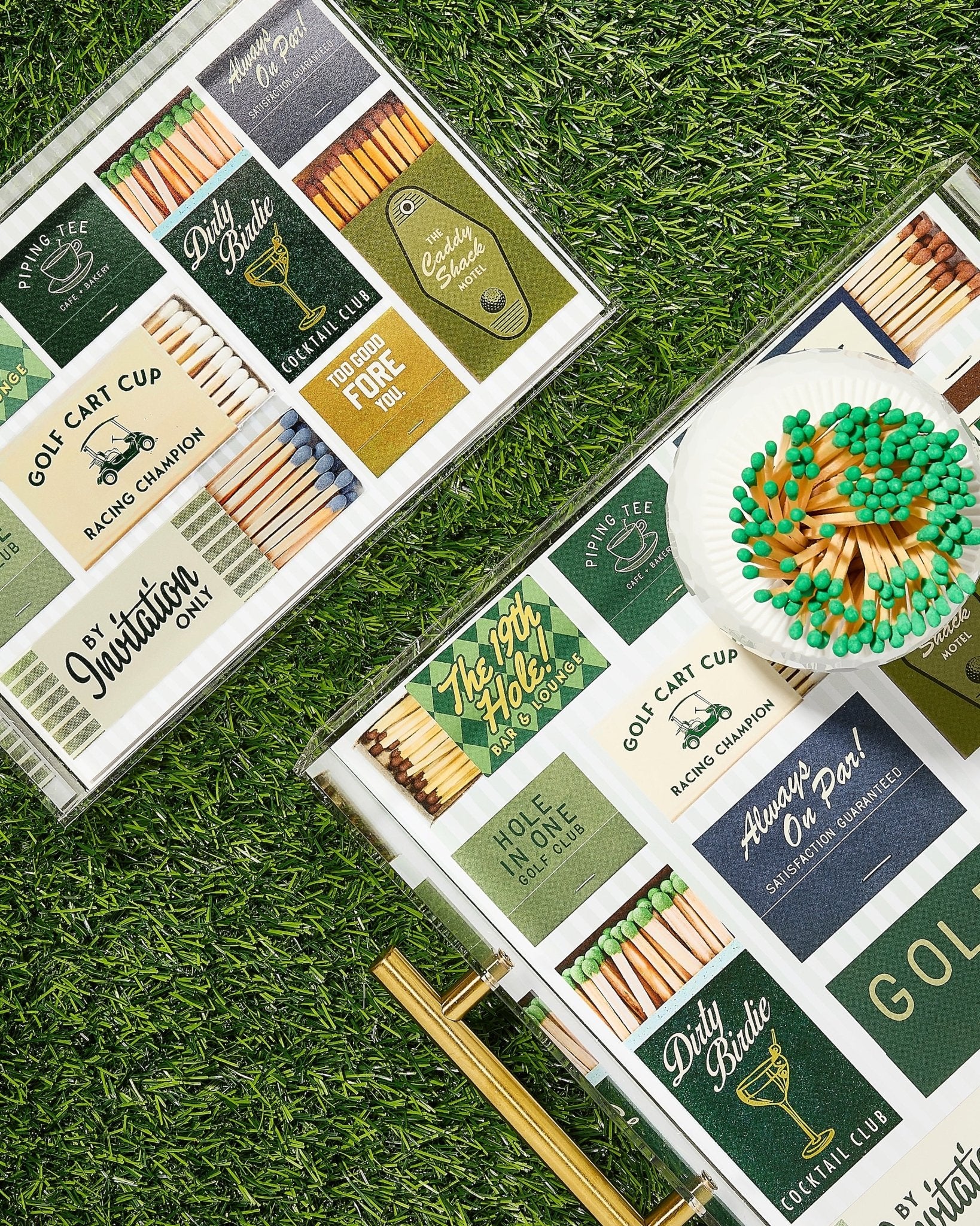 Golf Matchbook Small Tray - Tart By Taylor