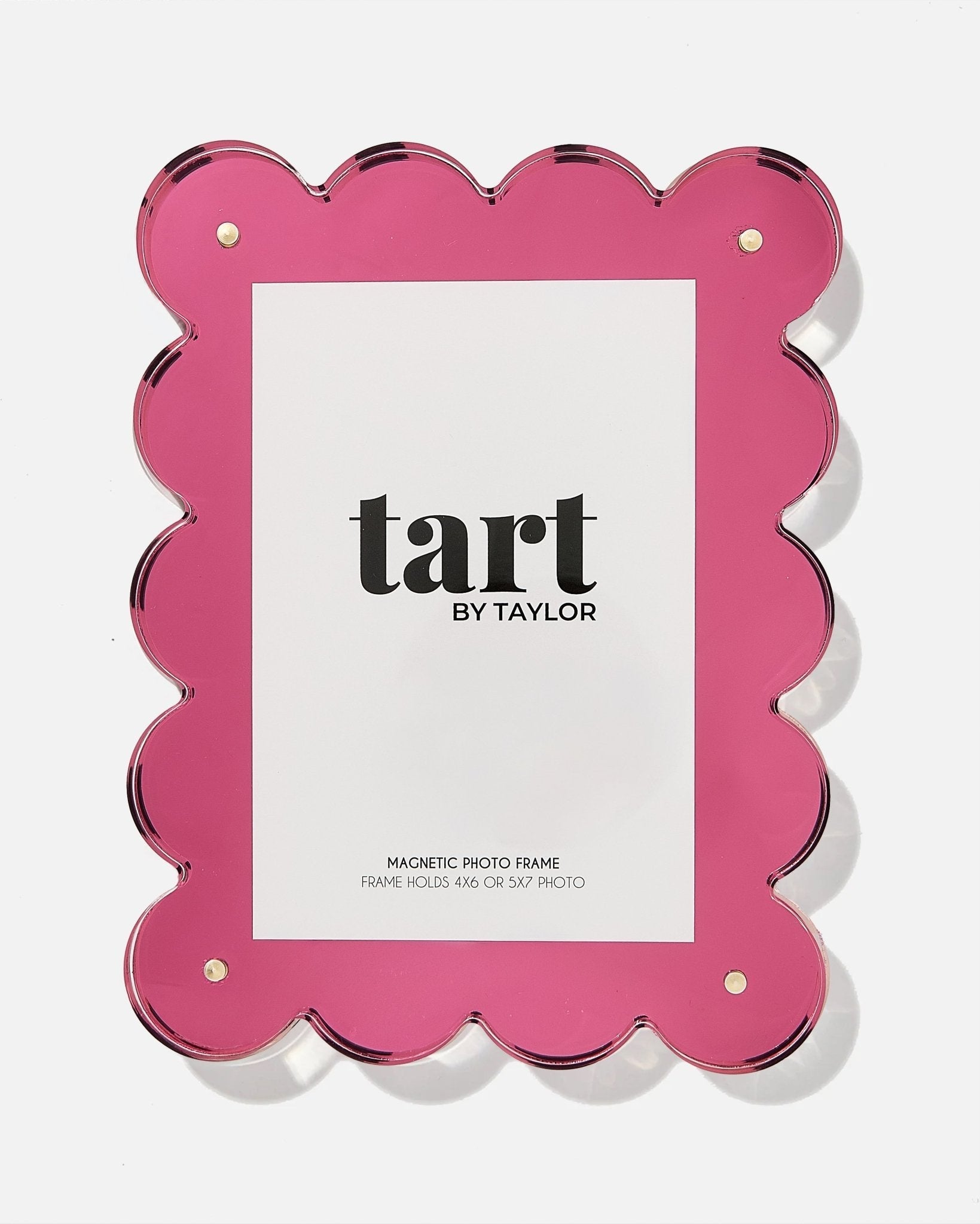Hot Pink Chrome Acrylic Picture Frame - Tart By Taylor