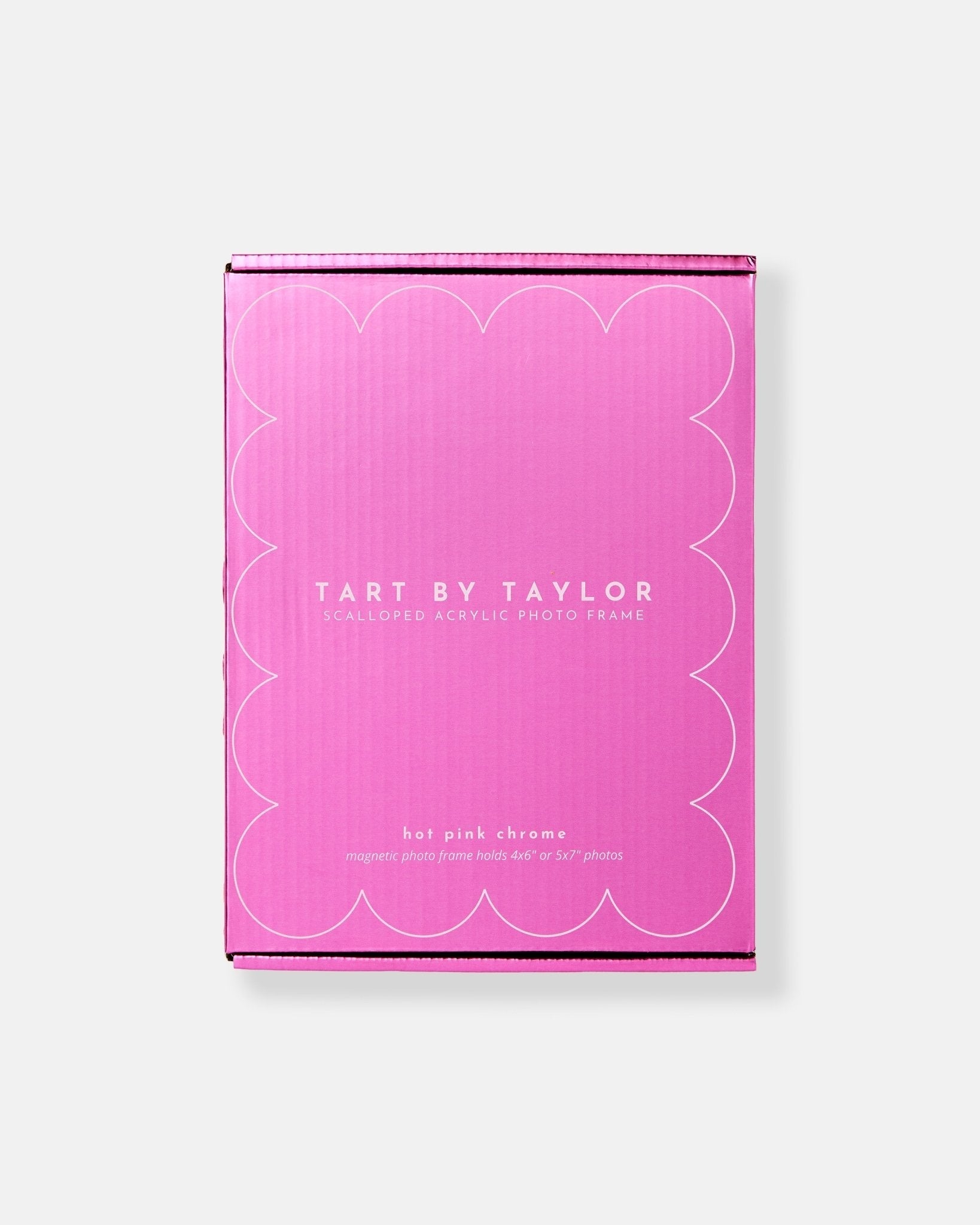 Hot Pink Chrome Acrylic Picture Frame - Tart By Taylor