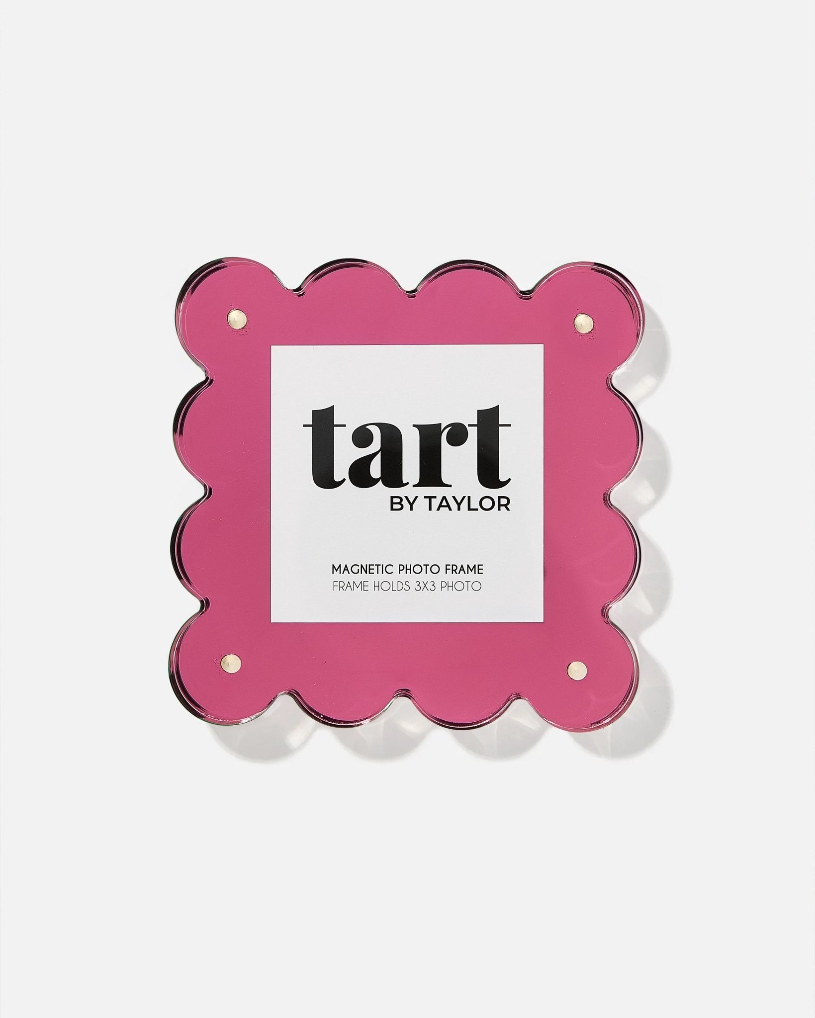 Hot Pink Chrome Mini Acrylic Picture Frame - Tart By Taylor