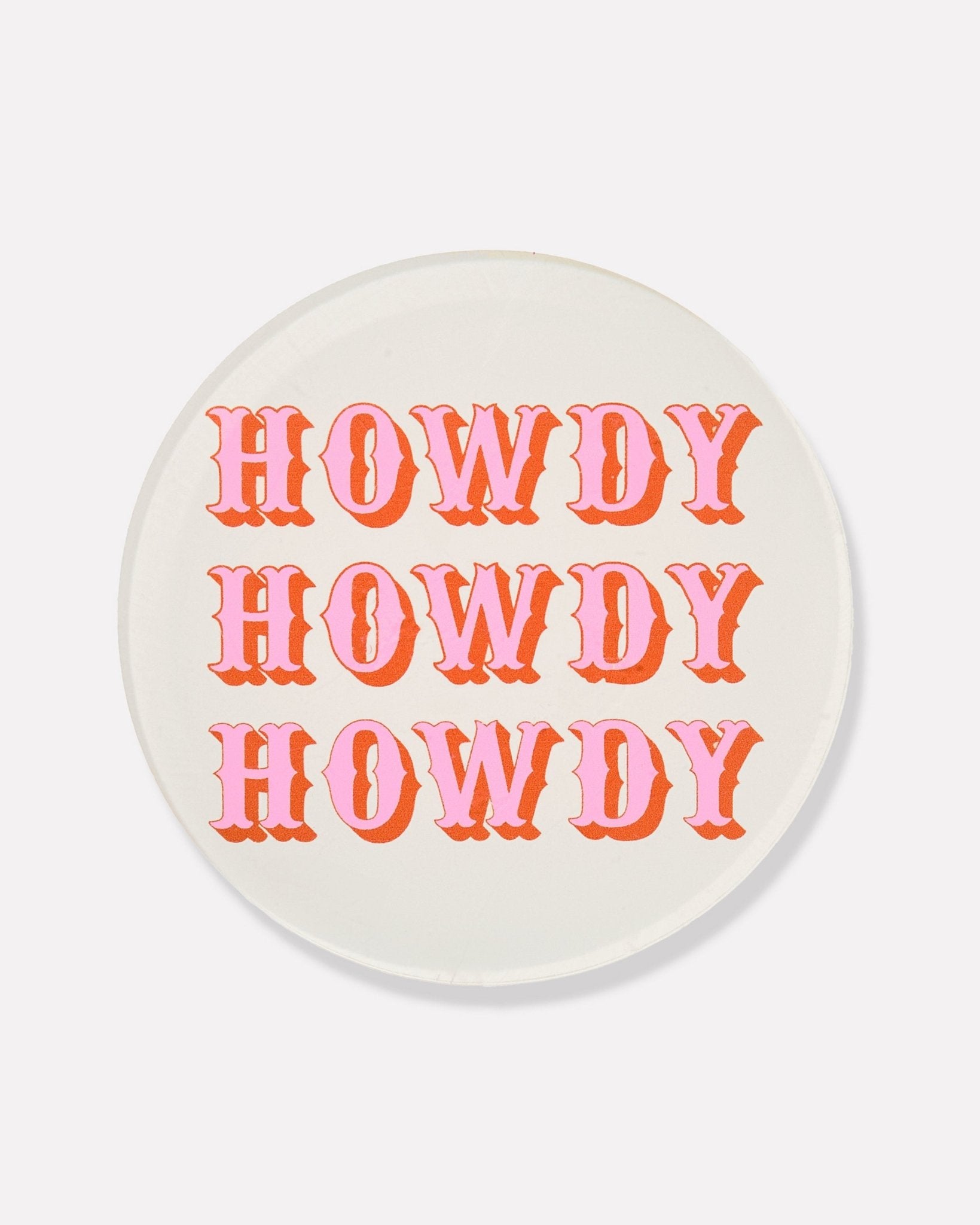 Howdy Coasters - Tart By Taylor