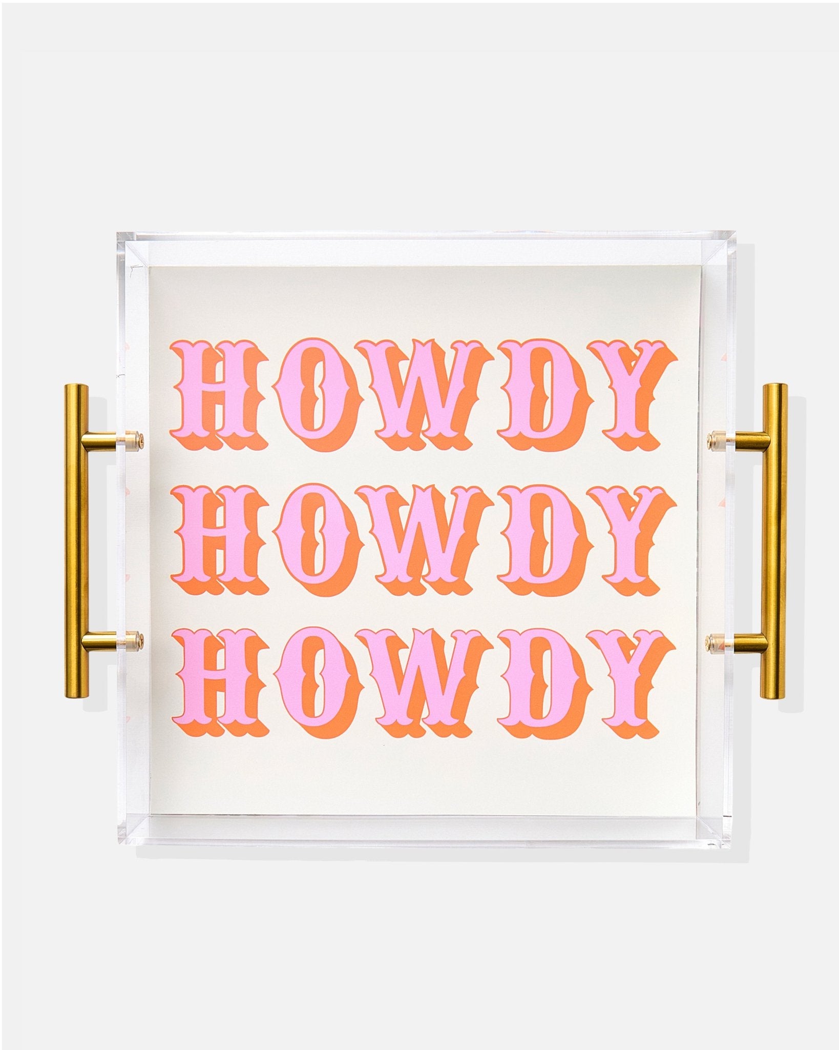 Howdy Large Tray