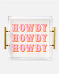 Howdy Large Tray