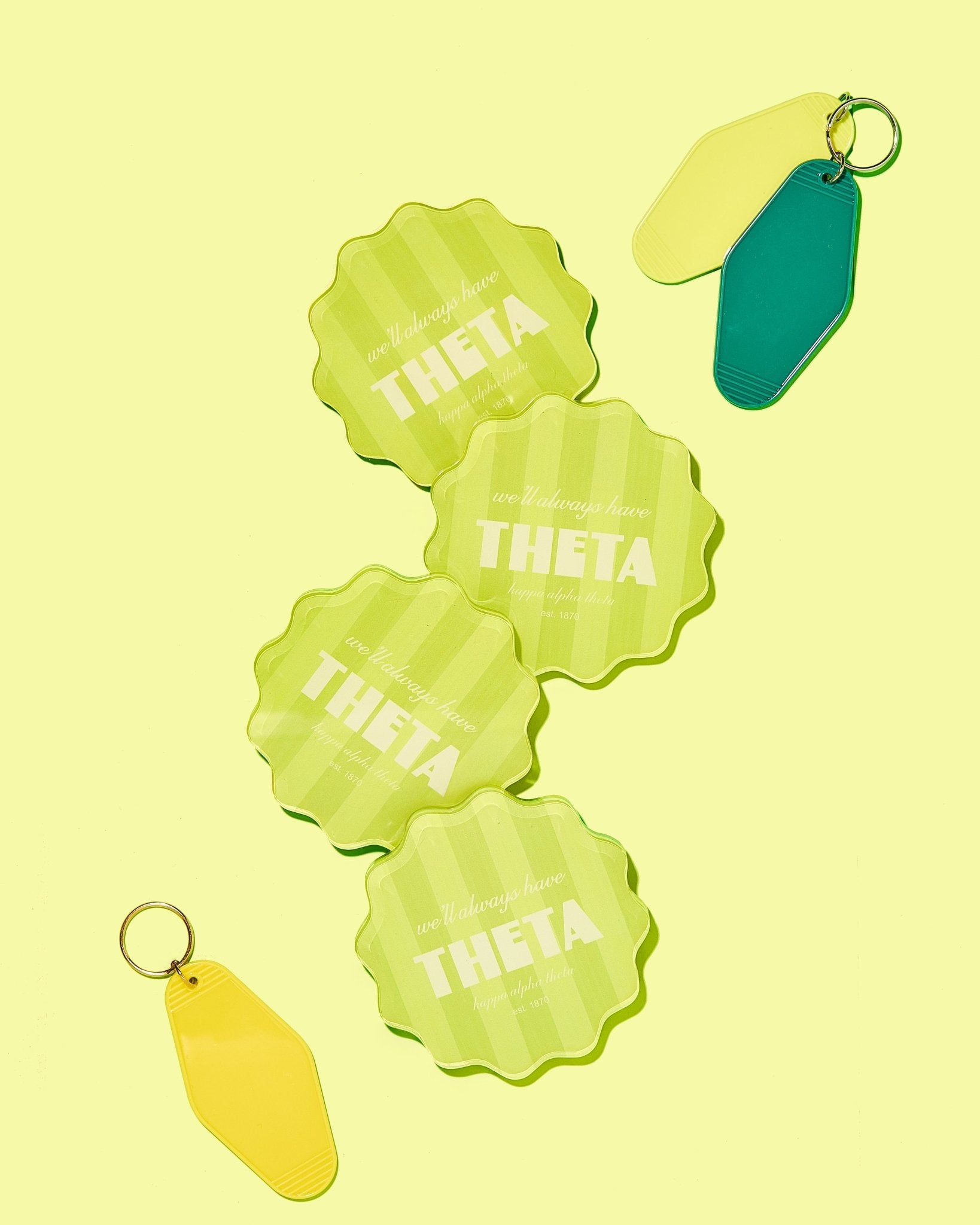 Kappa Alpha Theta Coasters - Thumbnail 2