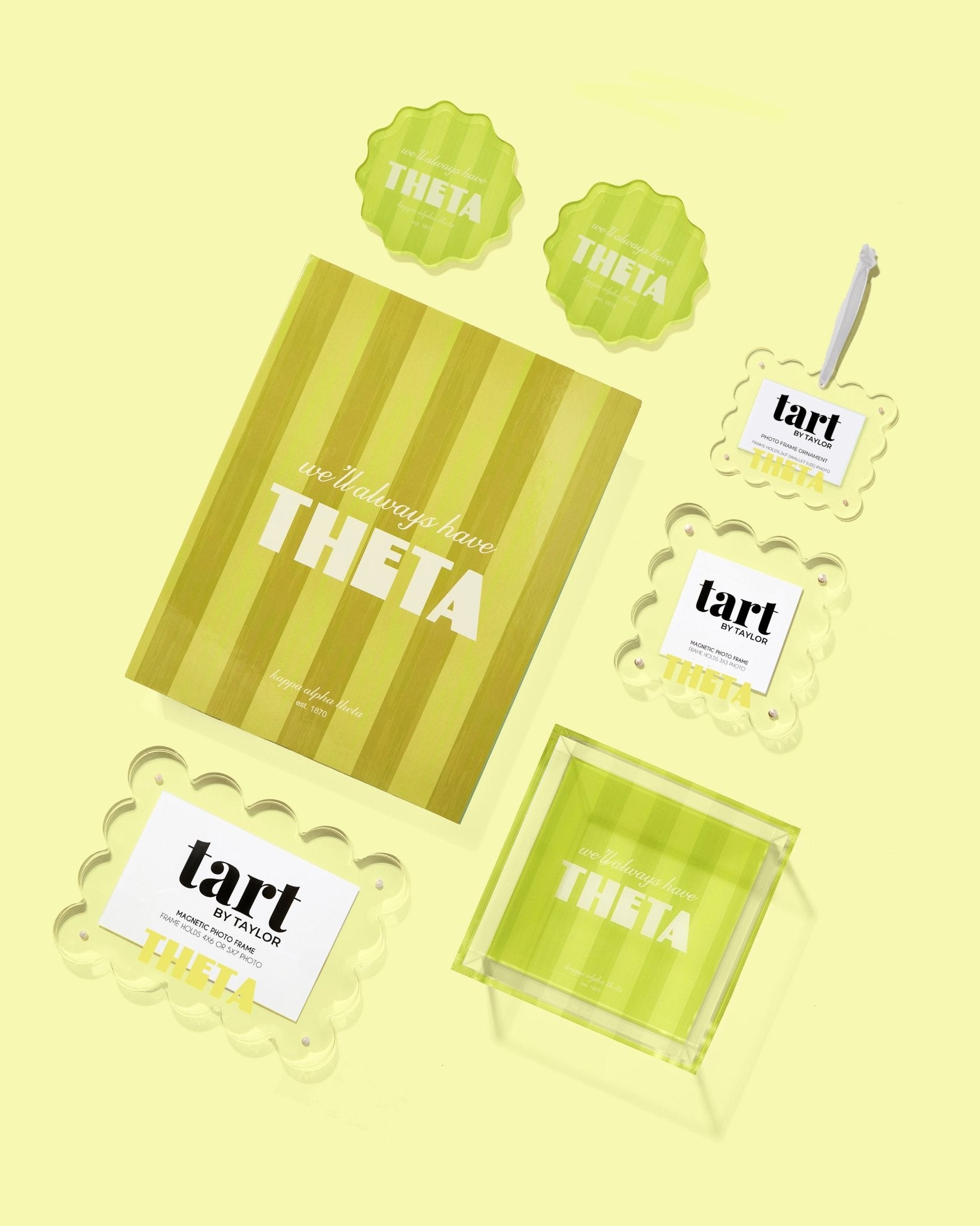 Kappa Alpha Theta Frame Ornament