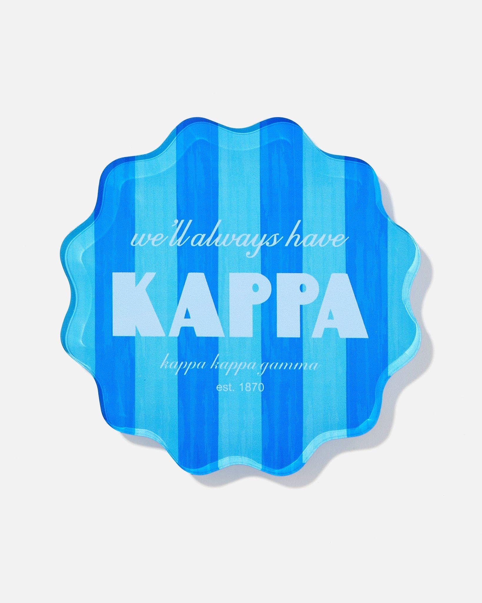 Kappa Kappa Gamma Coasters - Tart By Taylor
