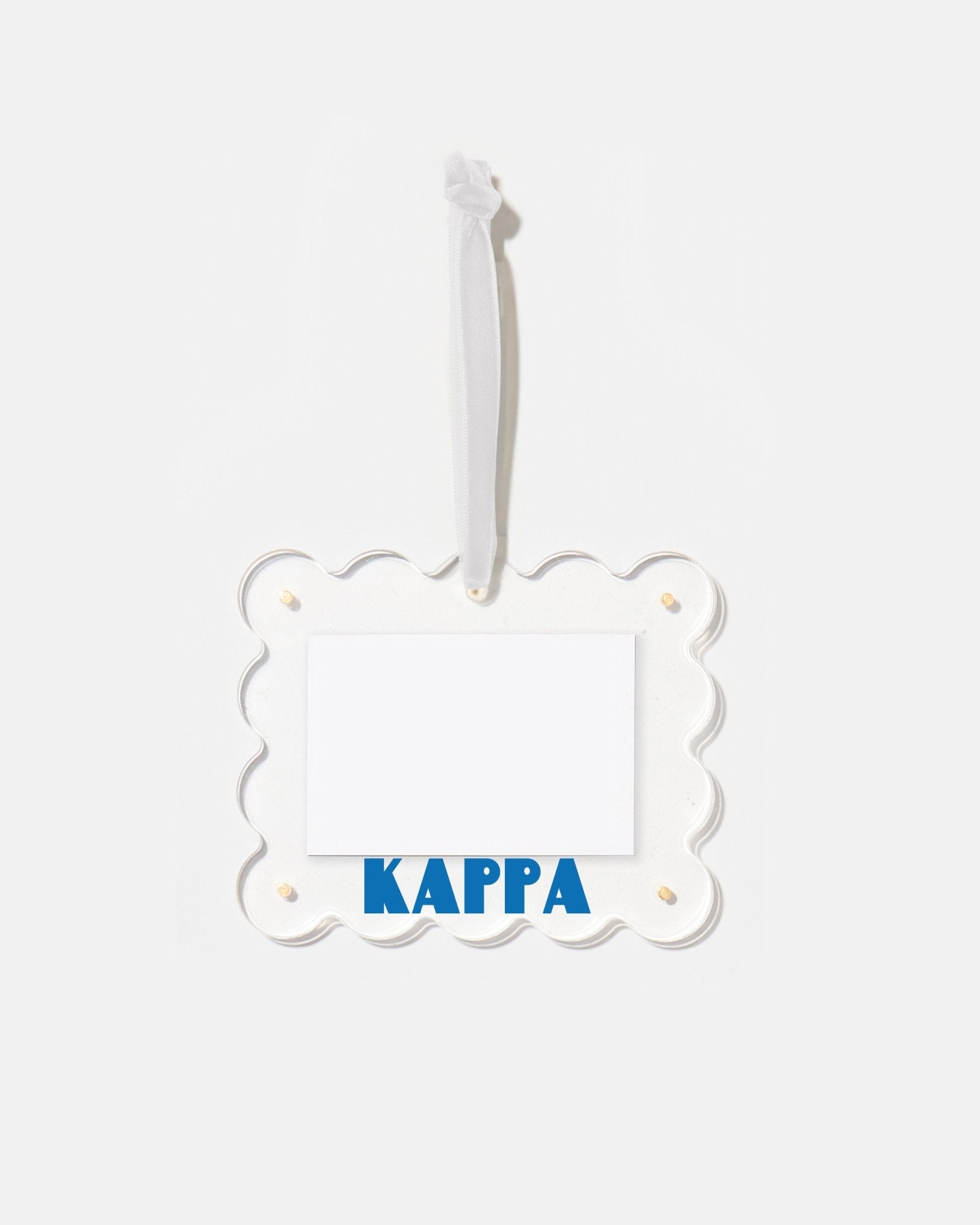 Kappa Kappa Gamma Frame Ornament - Tart By Taylor