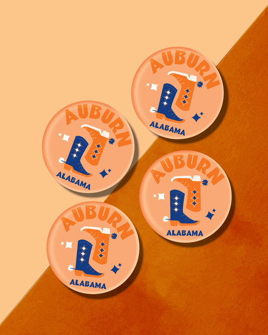 Kickoff Coasters | Auburn - Tart By Taylor