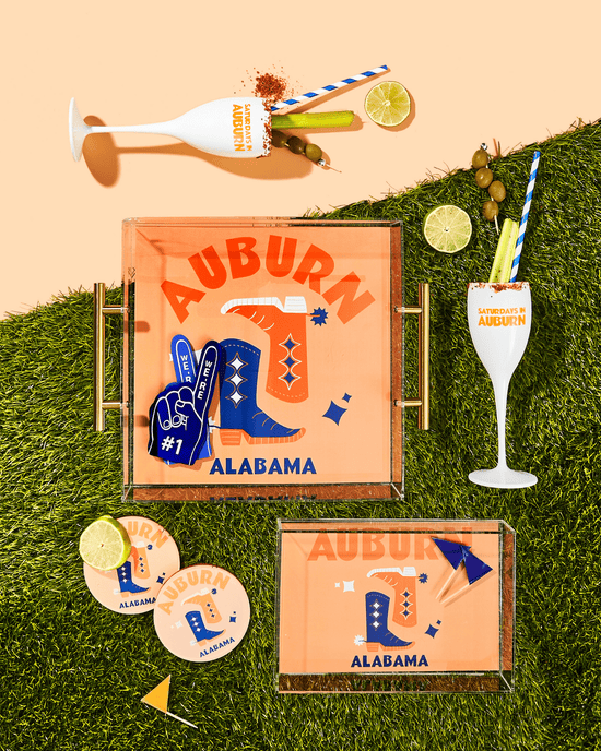 Kickoff Coasters | Auburn - Tart By Taylor