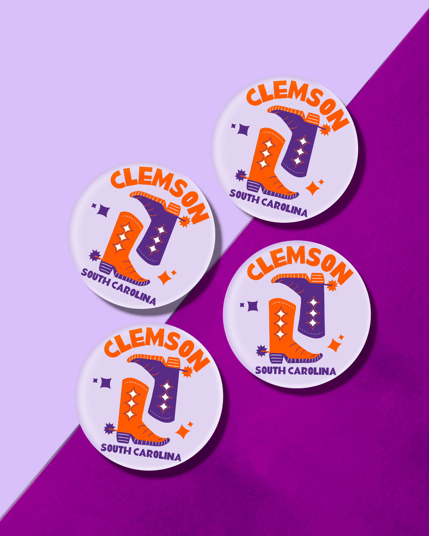 Kickoff Coasters | Clemson - Tart By Taylor