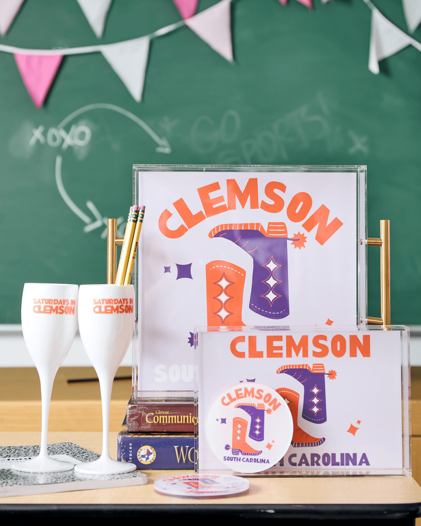 Kickoff Coasters | Clemson - Tart By Taylor