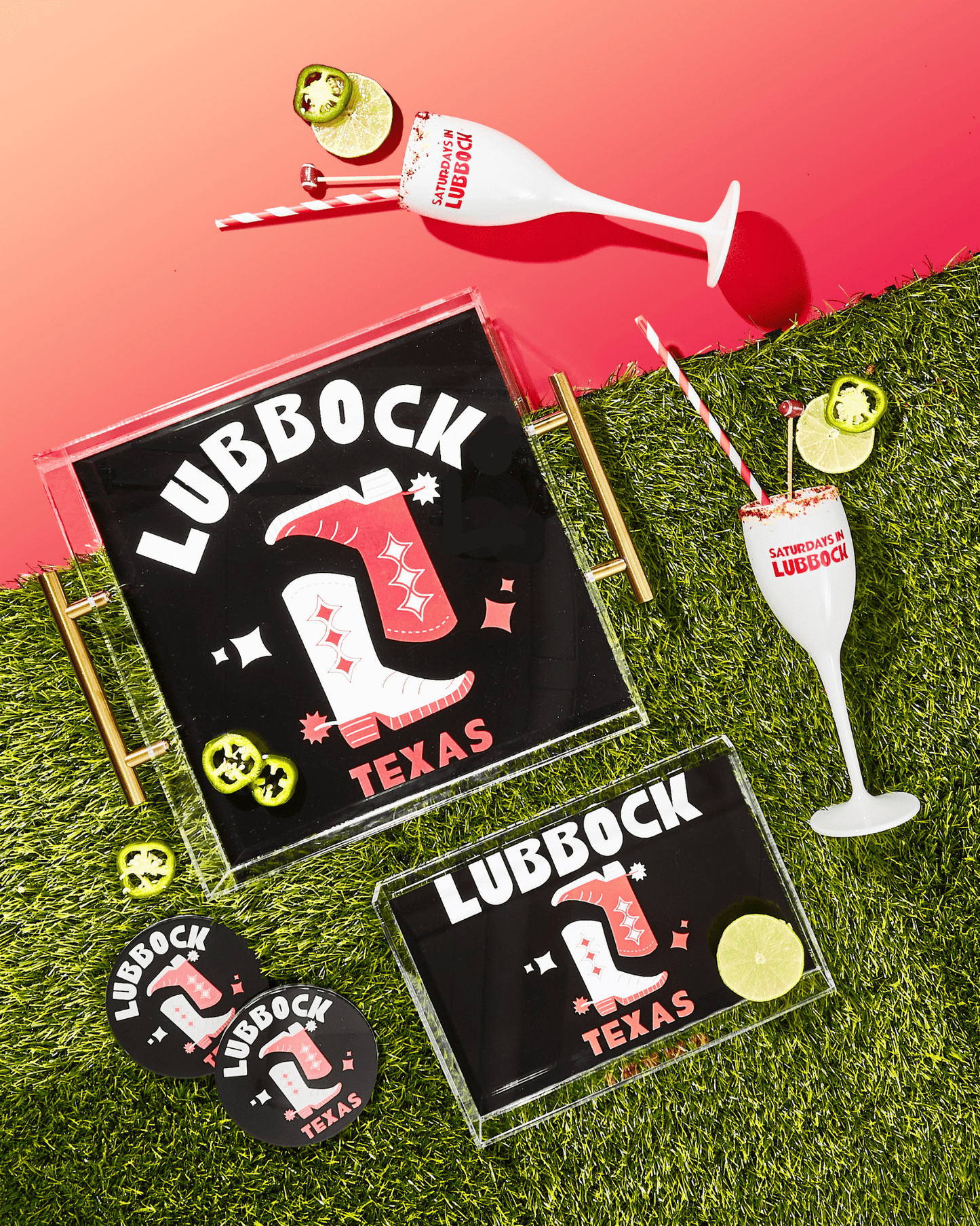 Kickoff Coasters | Lubbock - Tart By Taylor