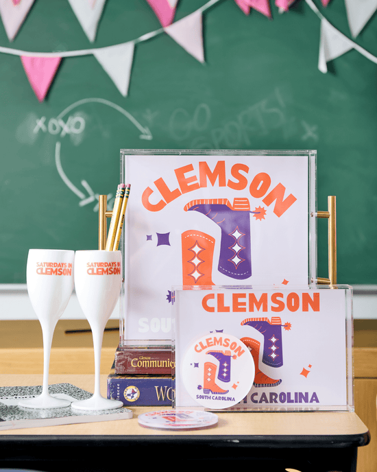 Kickoff Large Trays | Clemson - Tart By Taylor