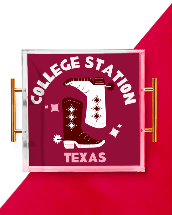 Kickoff Large Trays | College Station - Tart By Taylor