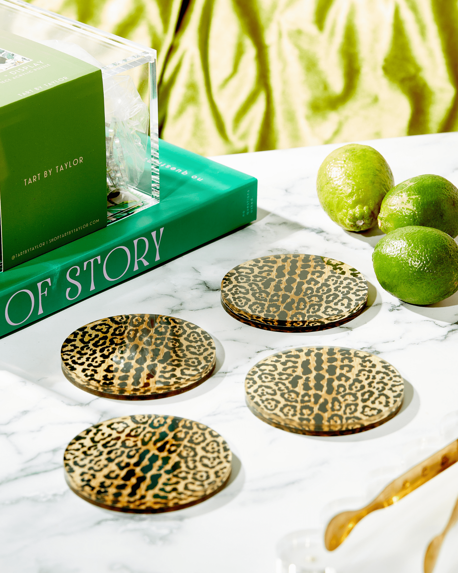 Leopard Print Coasters - Thumbnail 5