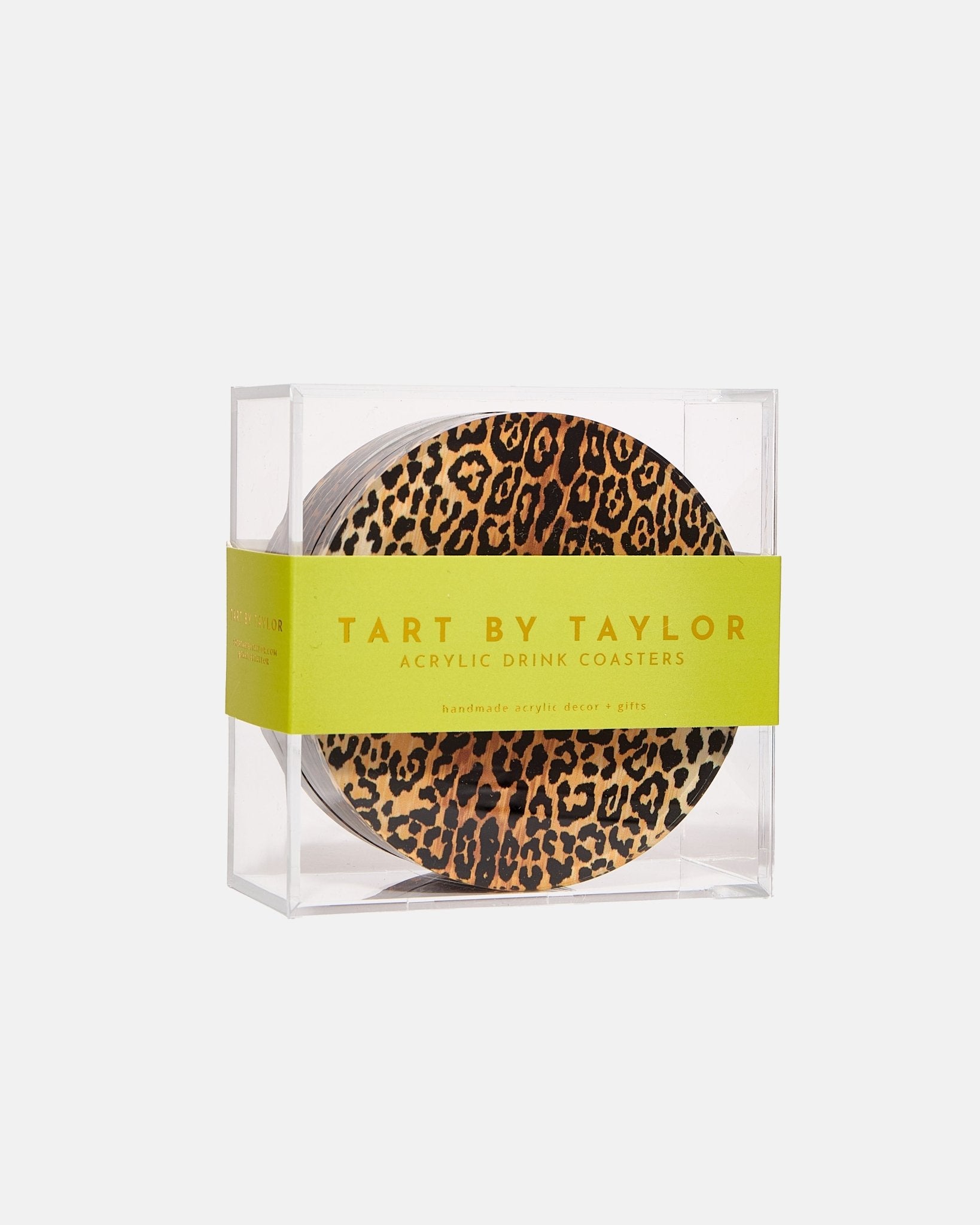 Leopard Print Coasters - Tart By Taylor
