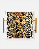 Leopard Print Large Tray - Tart By Taylor