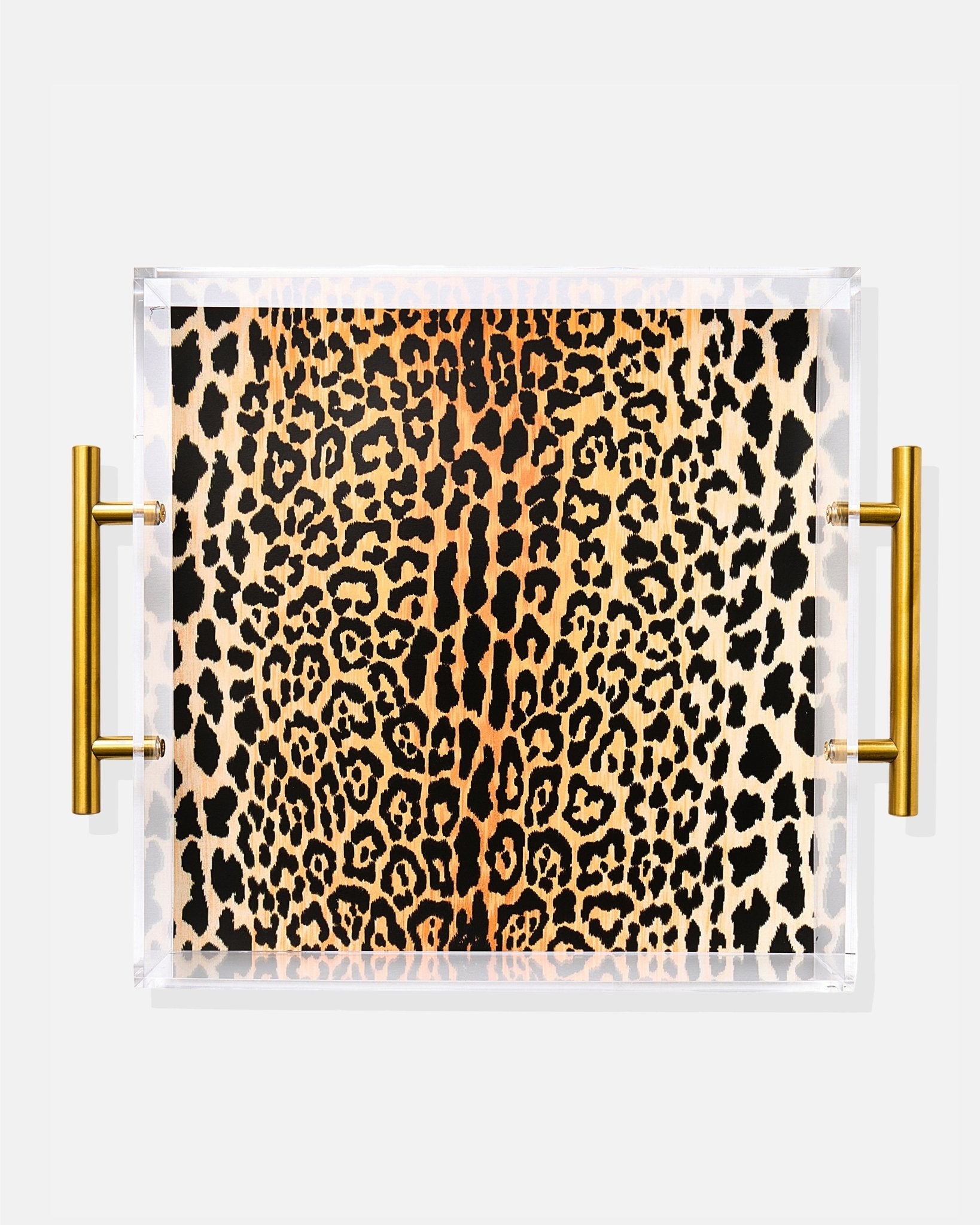 Leopard Print Large Tray - Tart By Taylor