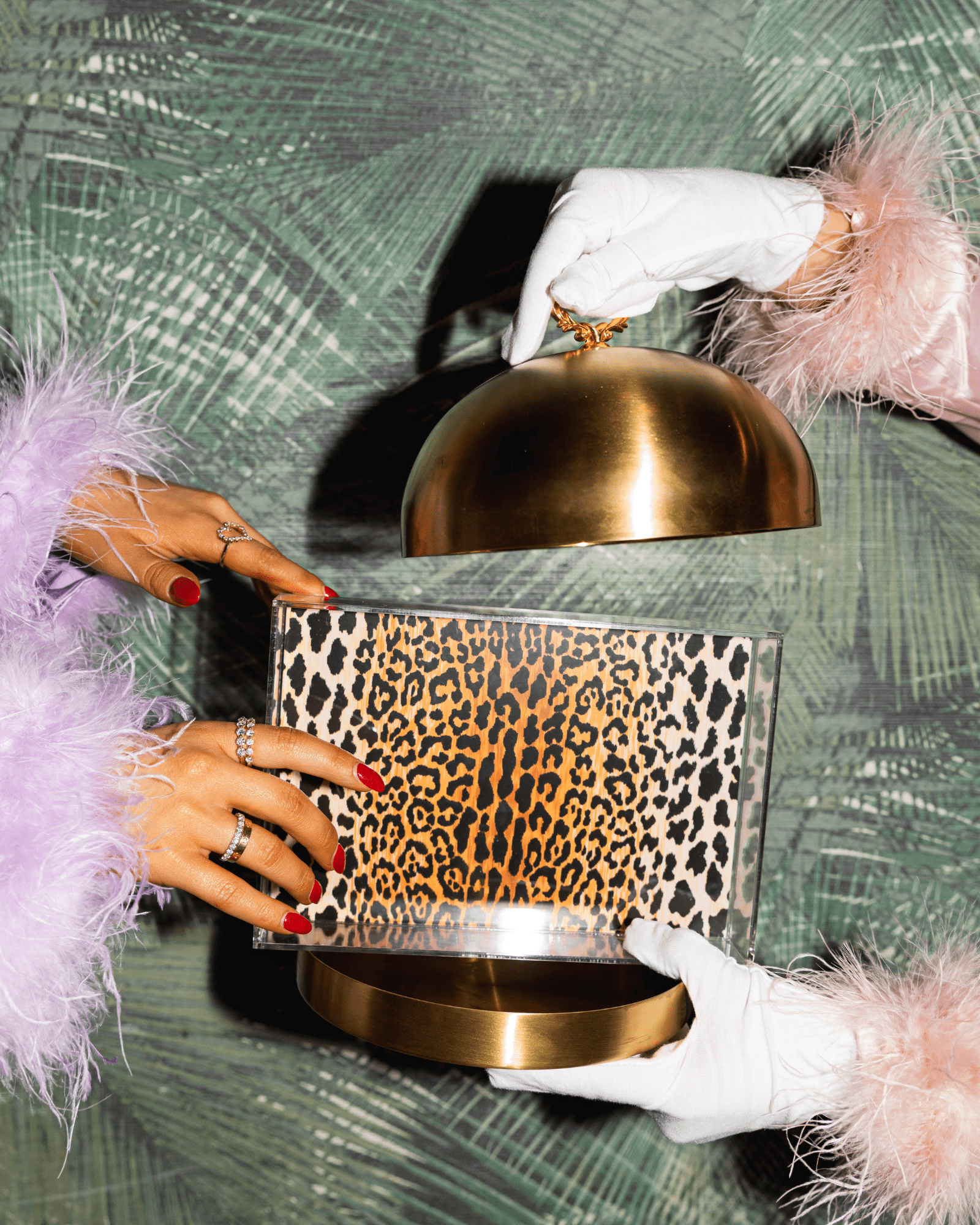 Leopard Print Small Tray - Thumbnail 3
