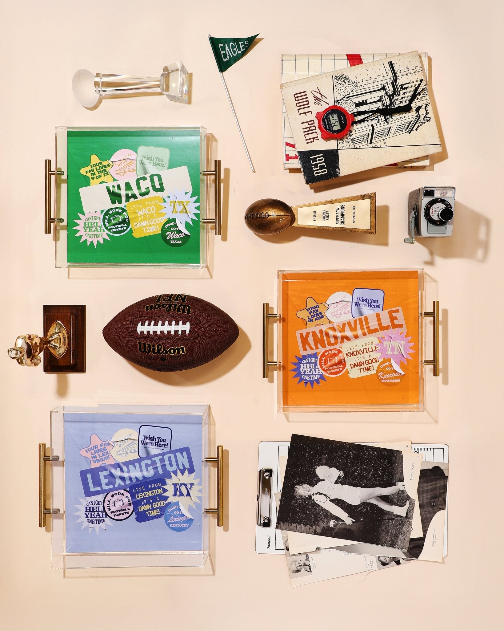 Lexington Large Tray | Tailgate Collection - Tart By Taylor