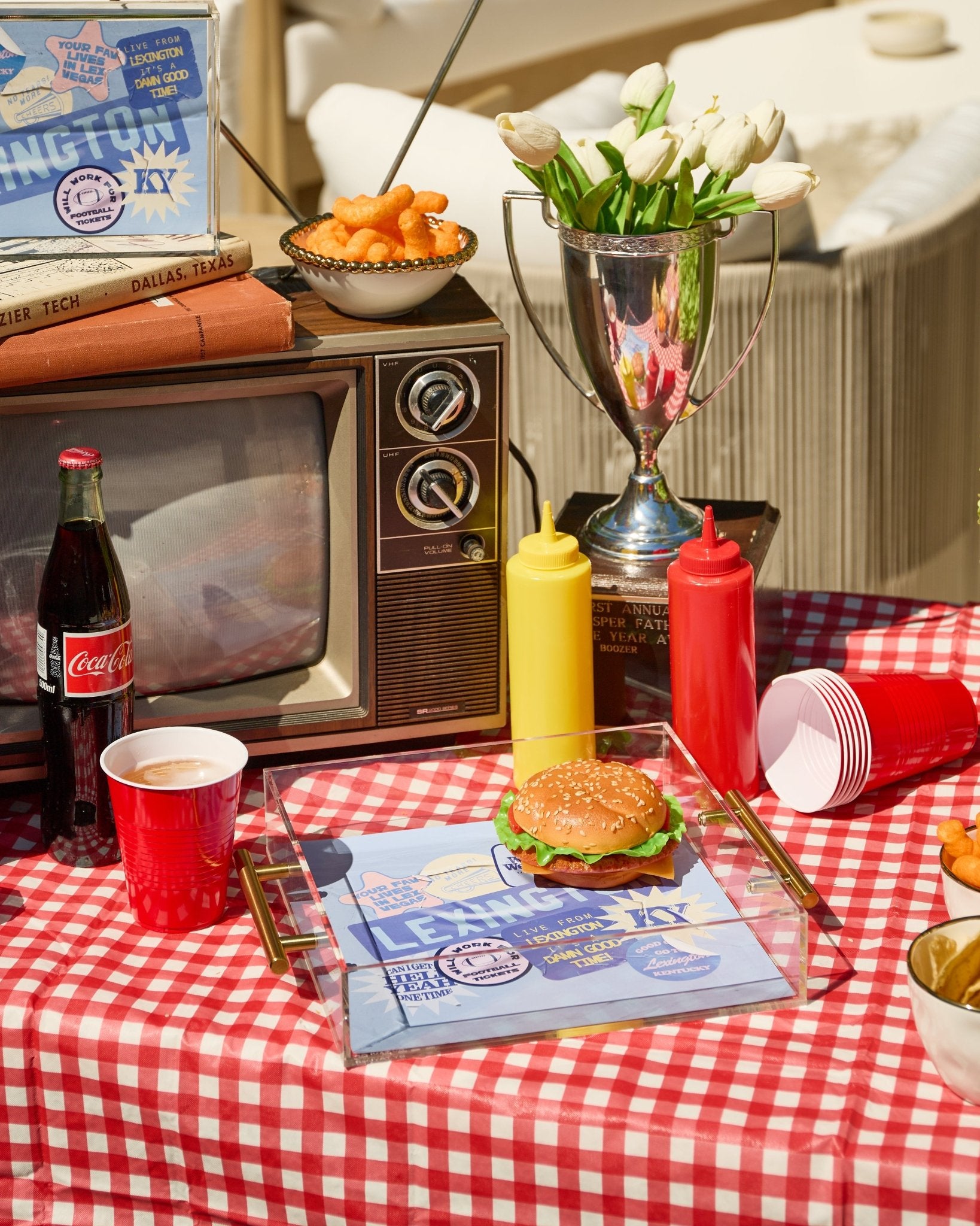 Lexington Large Tray | Tailgate Collection - Tart By Taylor