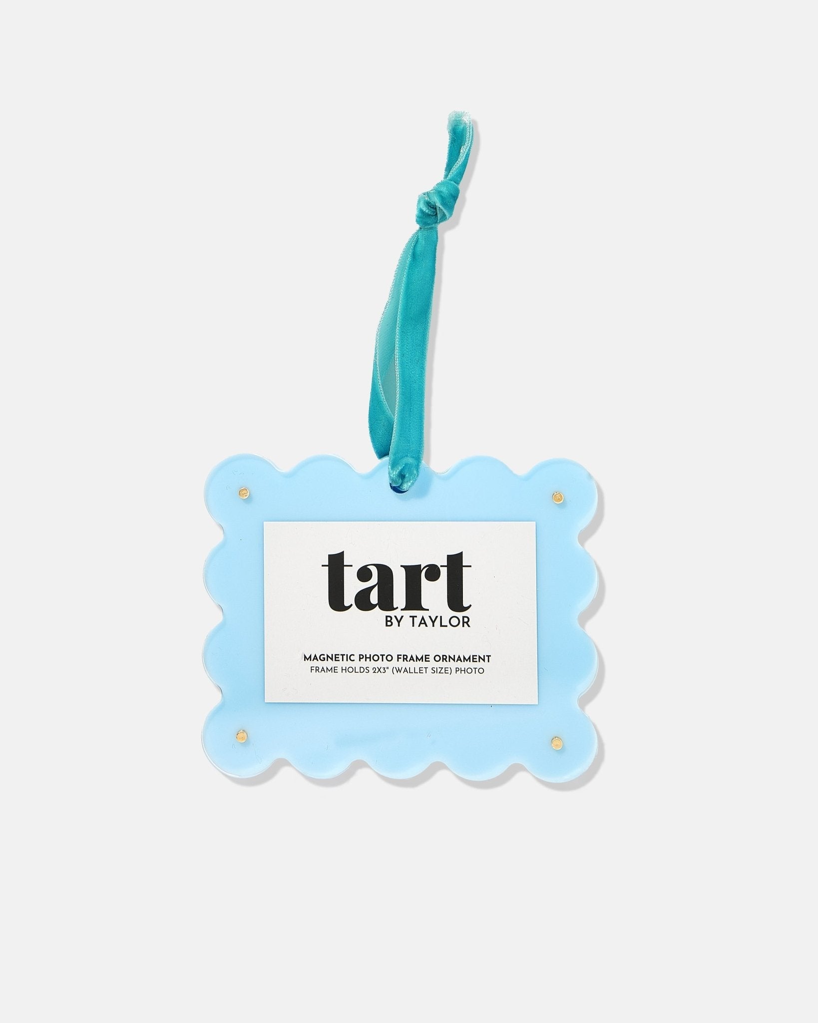 Light Blue Frame Ornament - Tart By Taylor Wholesale - ORN-LTBLUE