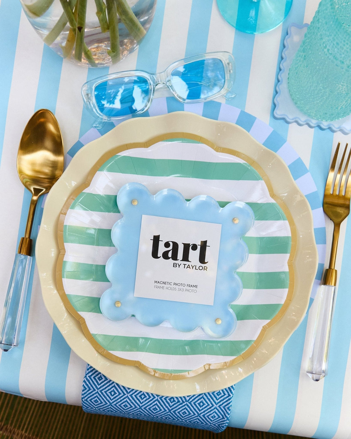 Light Blue Mini Acrylic Picture Frame - Tart By Taylor