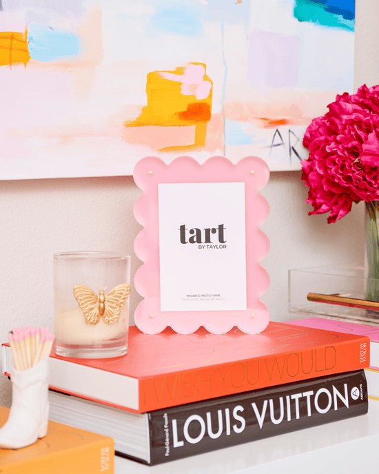 Light Pink Acrylic Picture Frame - Tart By Taylor