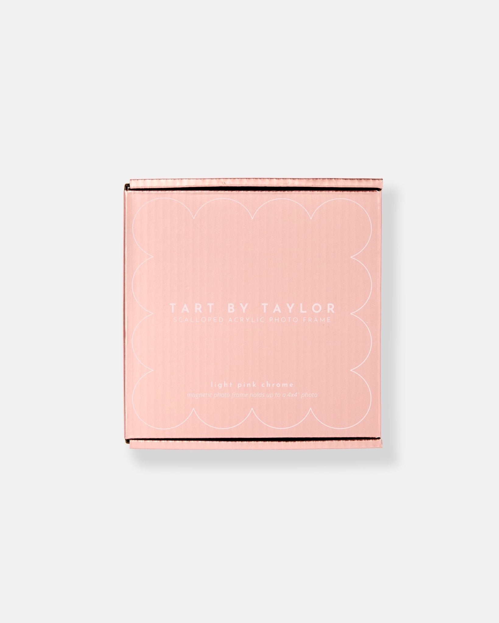 Light Pink Chrome Mini Acrylic Picture Frame - Tart By Taylor