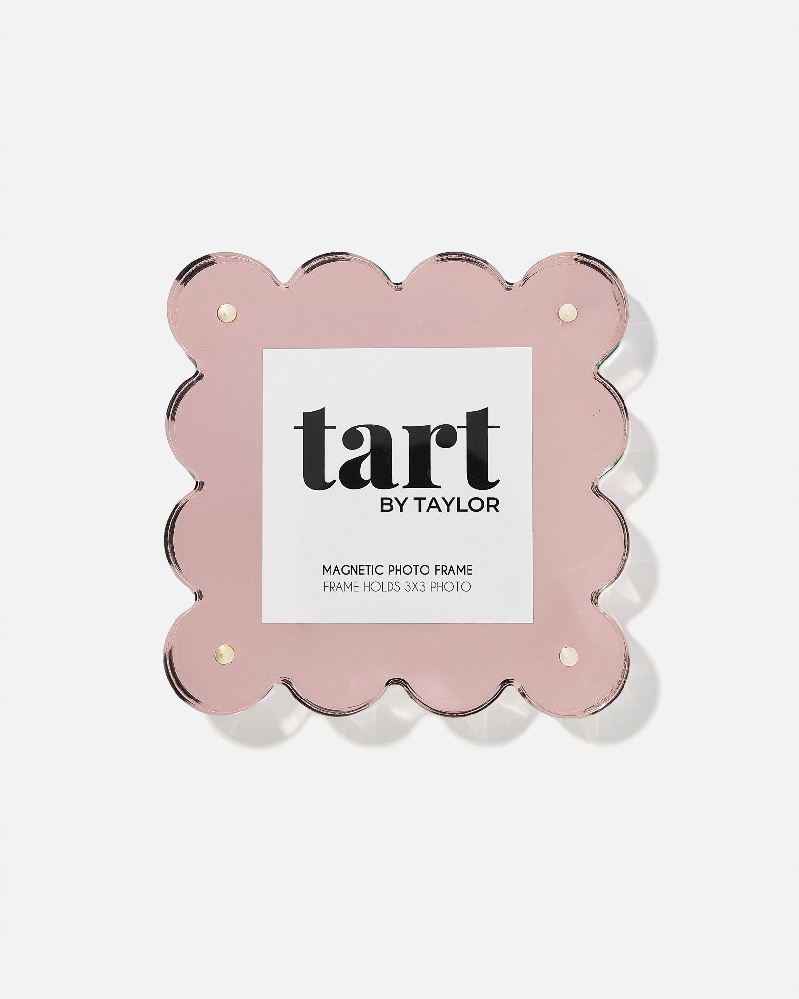 Light Pink Chrome Mini Acrylic Picture Frame - Tart By Taylor