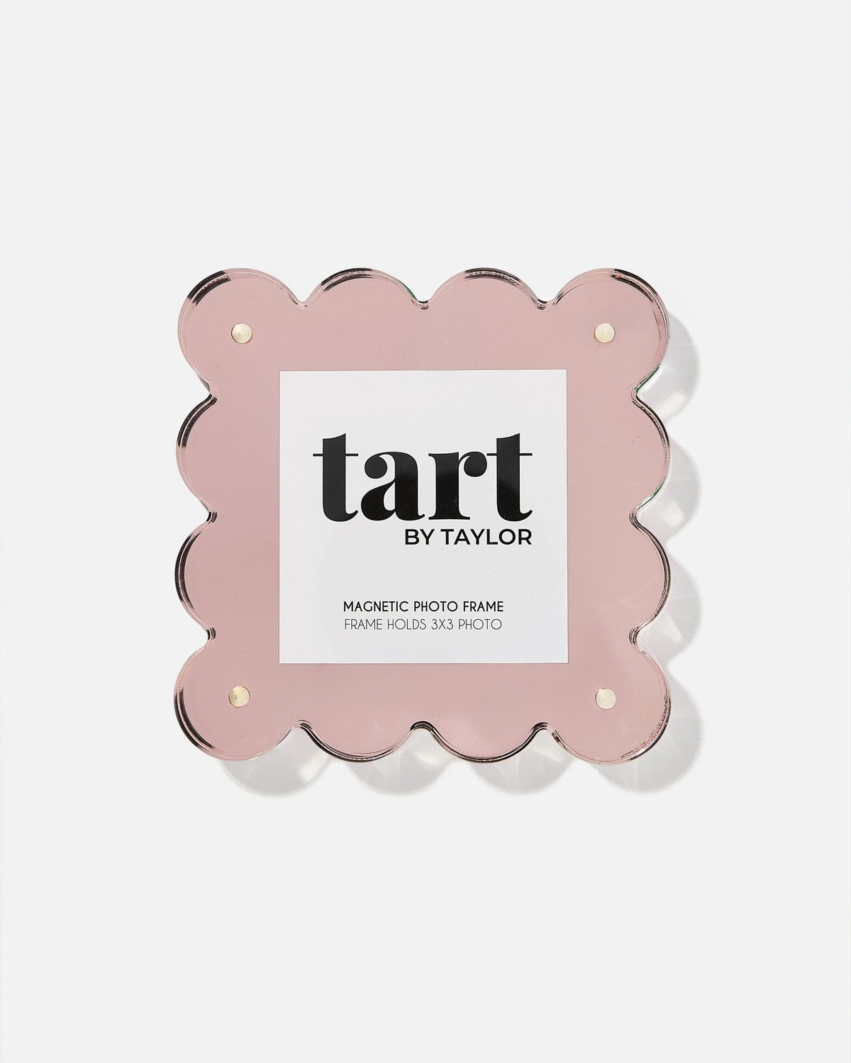 Light Pink Chrome Mini Acrylic Picture Frame - Tart By Taylor