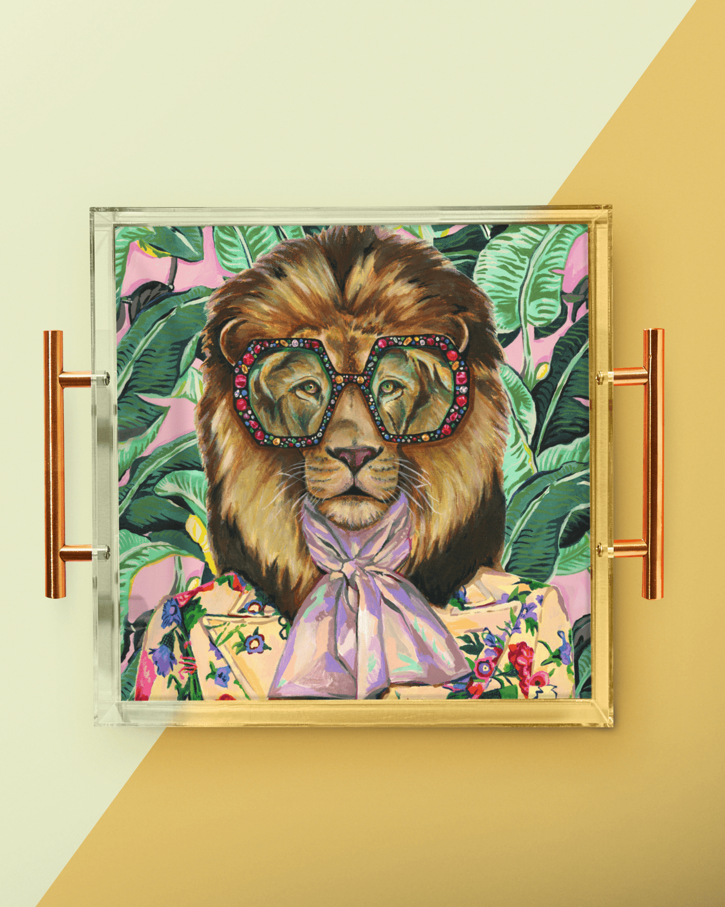 Louis The Lion Large Tray - Tart By Taylor