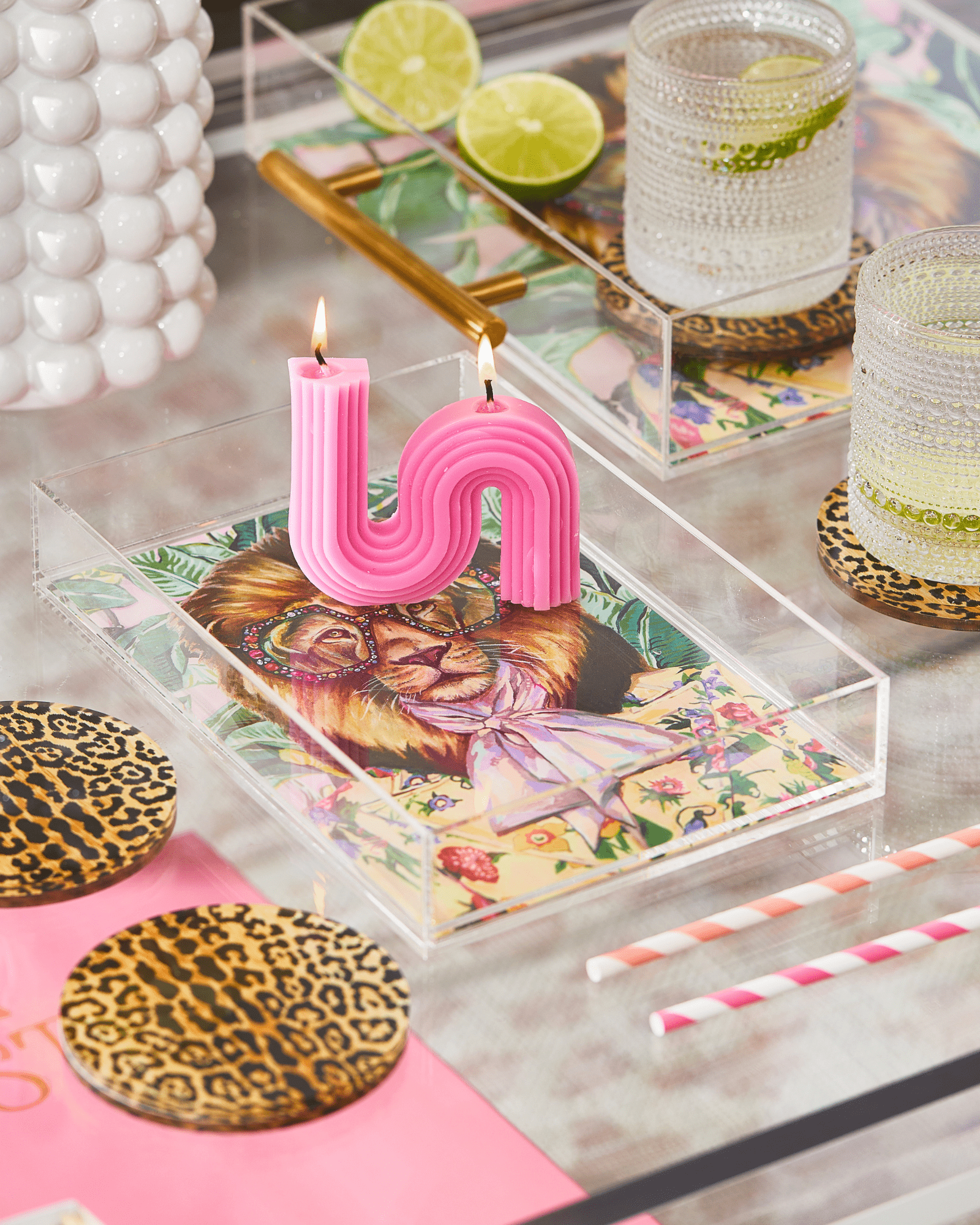 Louis The Lion Small Tray - Thumbnail 4